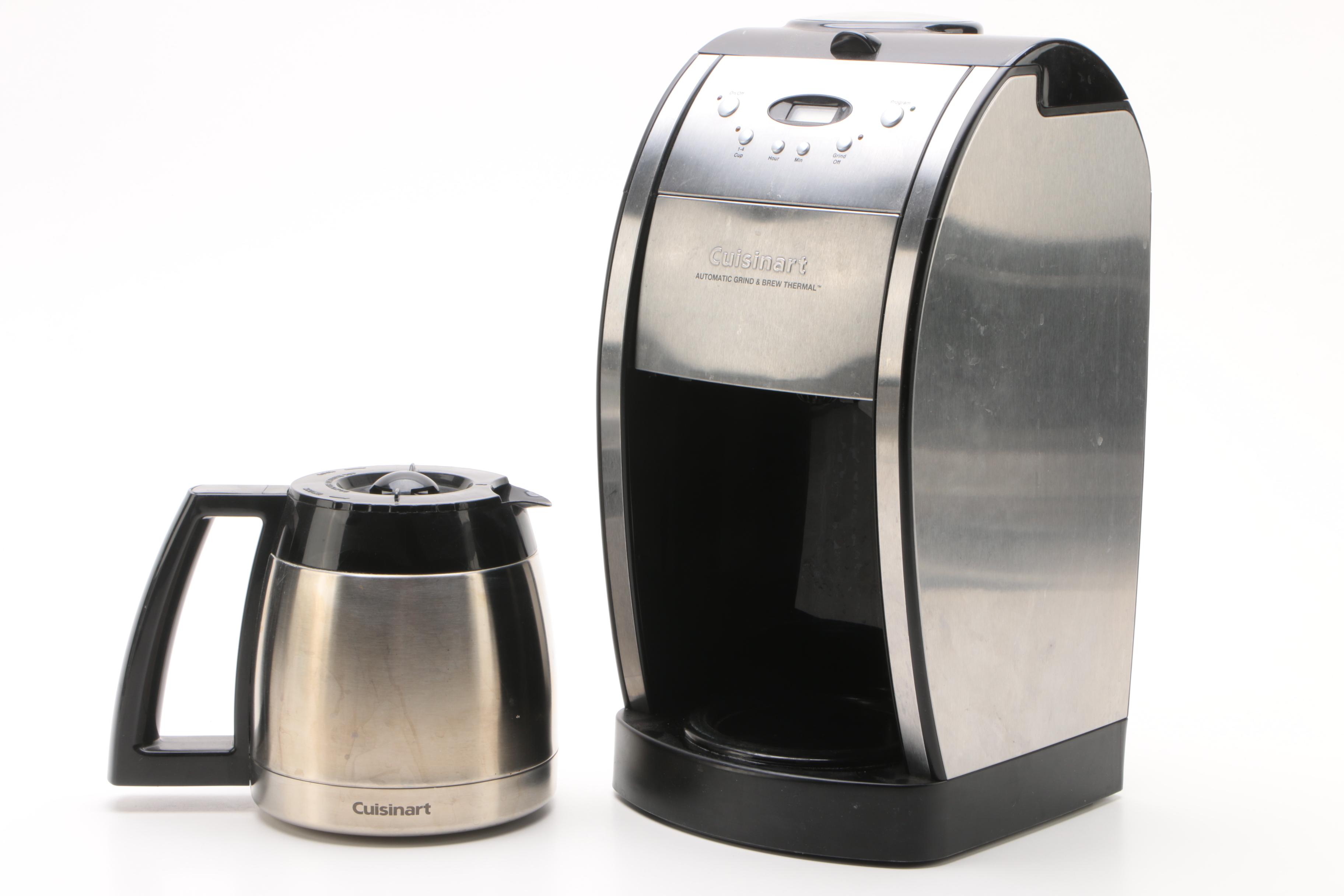 Cuisinart Grind & Brew Thermal Coffee Maker and KitchenAid Blender