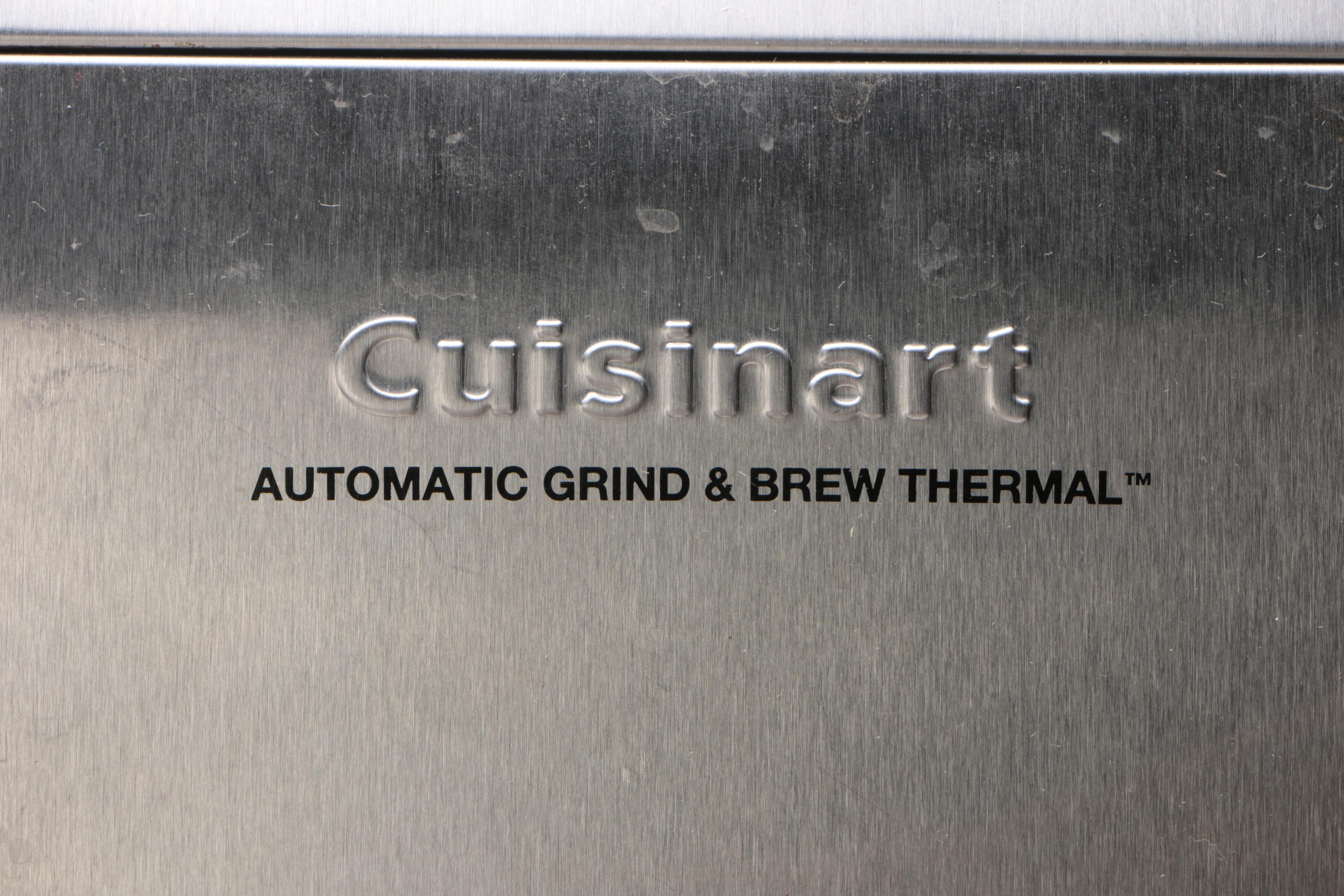 Cuisinart Grind & Brew Thermal Coffee Maker and KitchenAid Blender