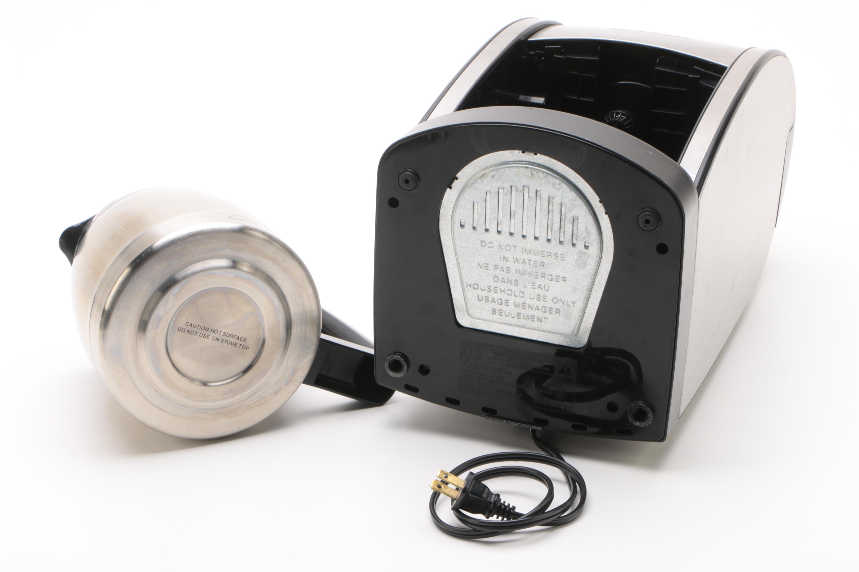 Cuisinart Grind & Brew Thermal Coffee Maker and KitchenAid Blender