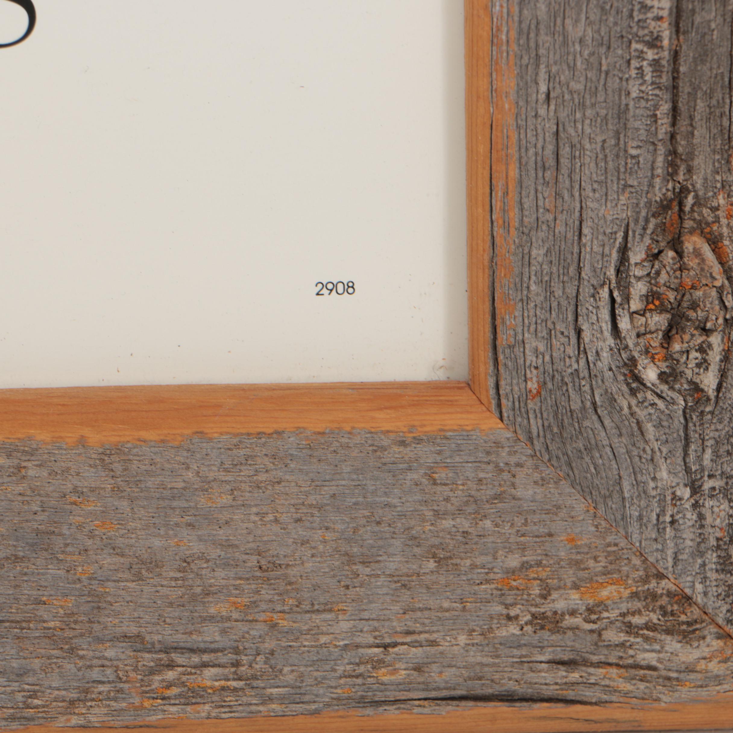 Doreman Burns Signed Offset Lithograph Poster "Painted Memories"