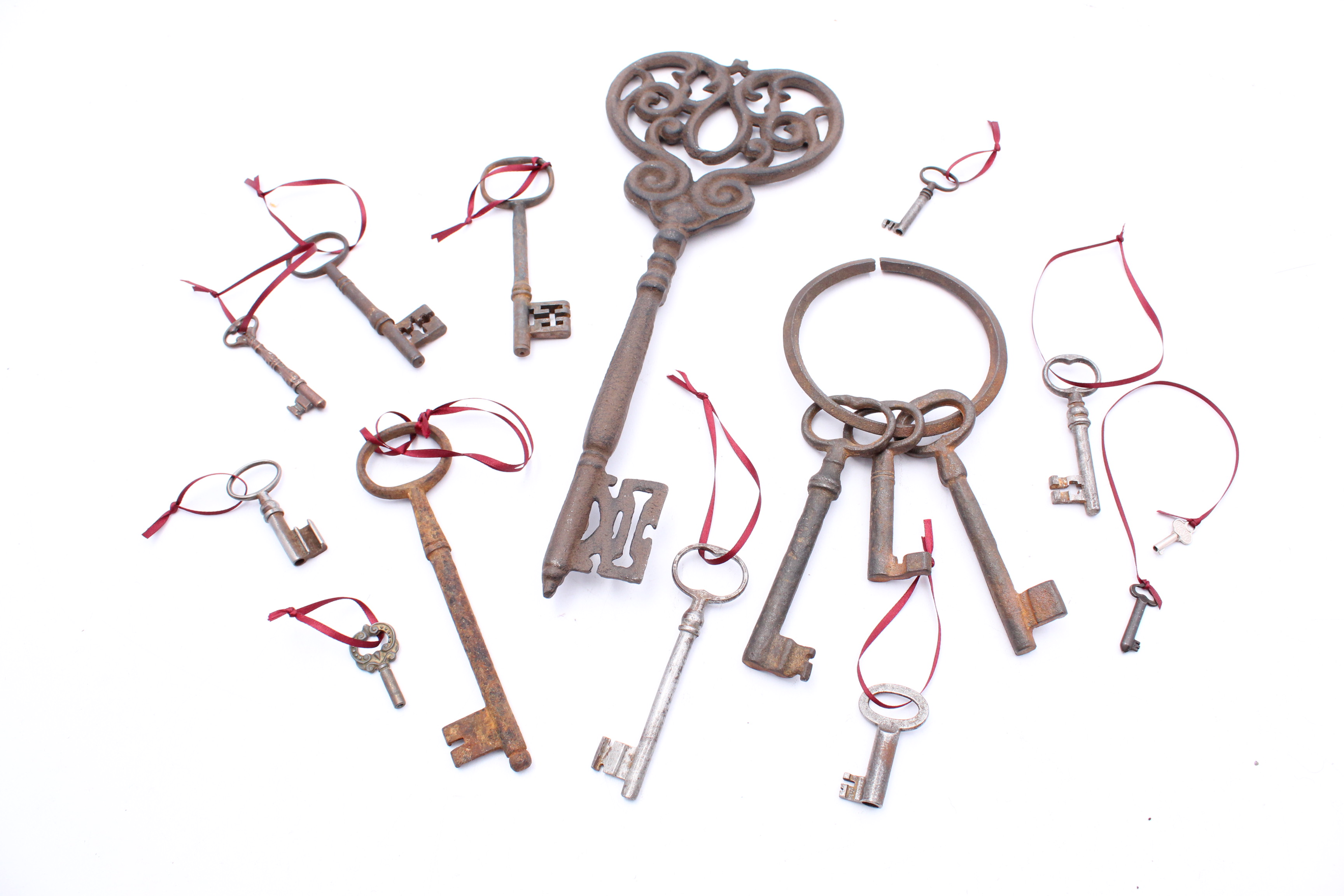 Cast Metal Key Collection