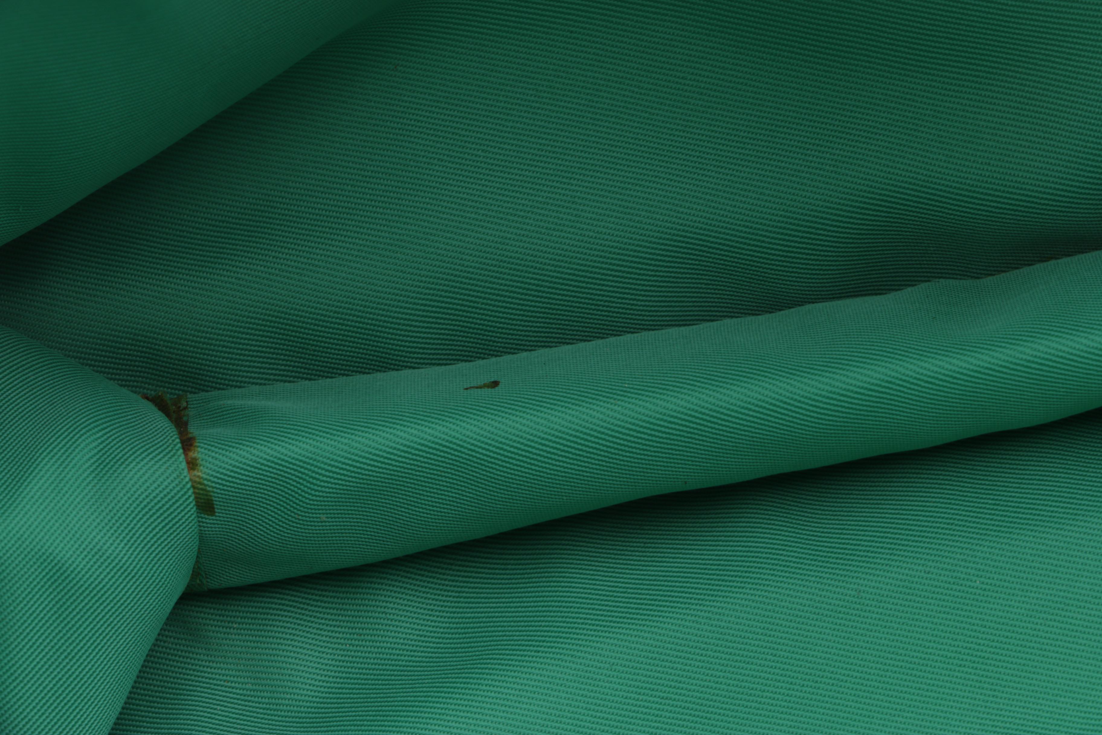 Circa 1980s Vintage Fendi Quilted Nylon Handbag with Fusilli Pasta Accent Handle