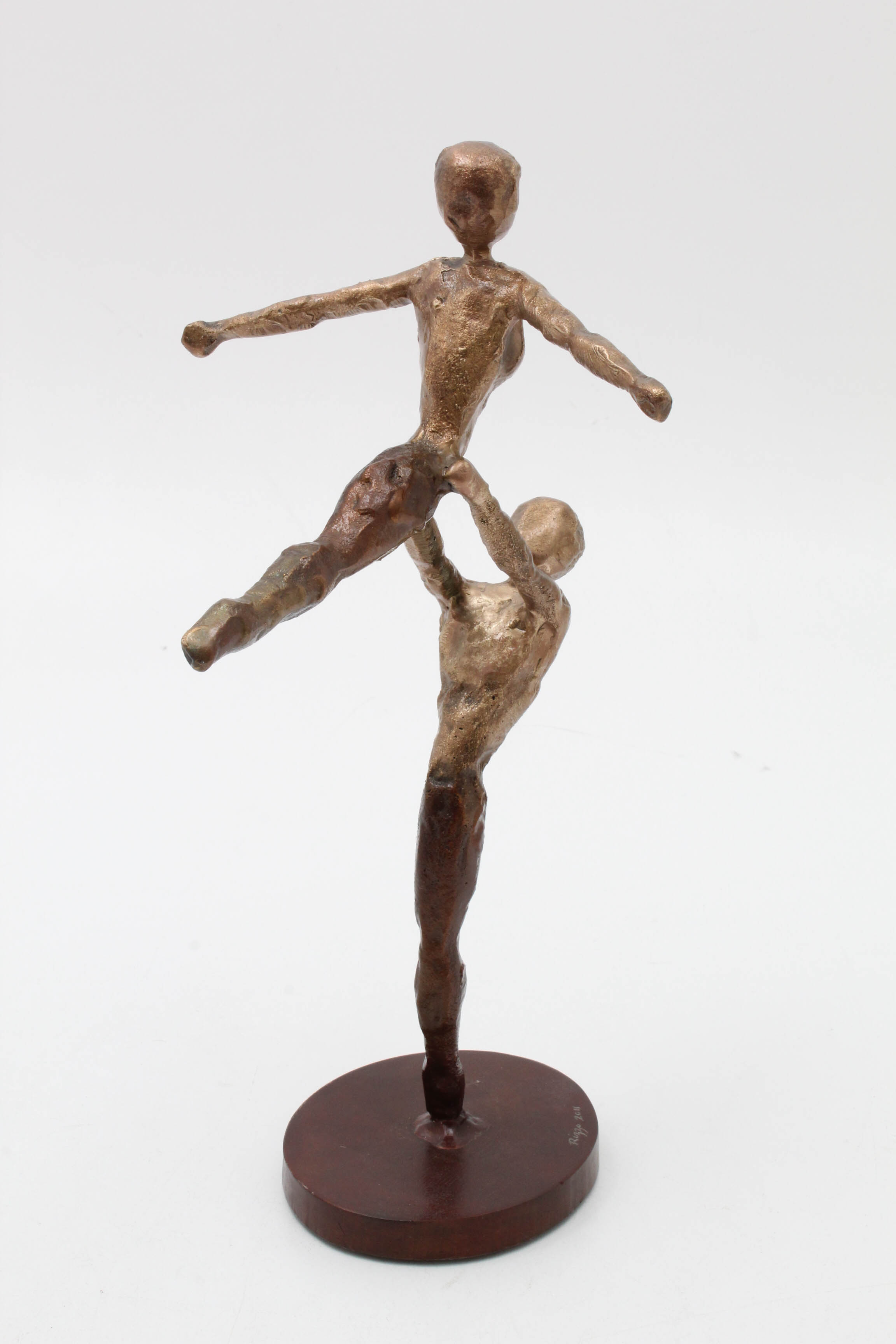 Dave Rizzo Signed Bronze Sculpture