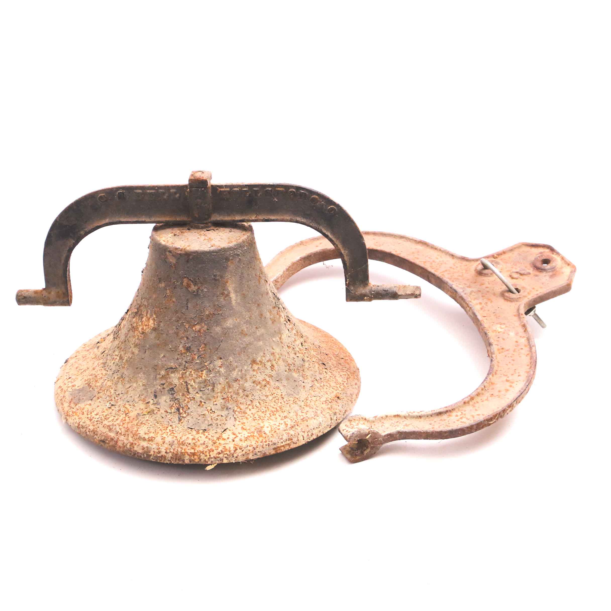 Antique C. S. Bell Co. Hillsboro Cast Iron Bell