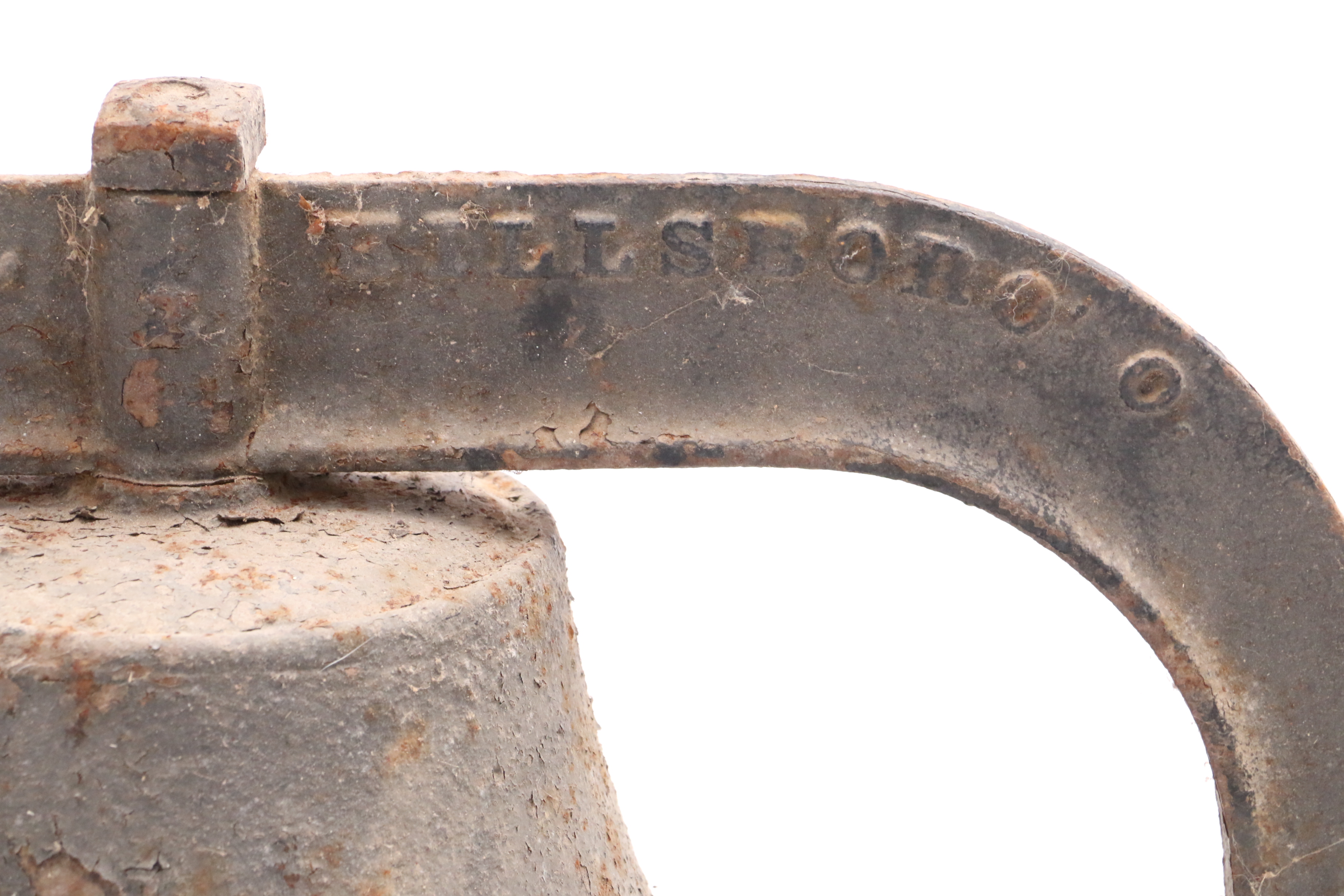 Antique C. S. Bell Co. Hillsboro Cast Iron Bell