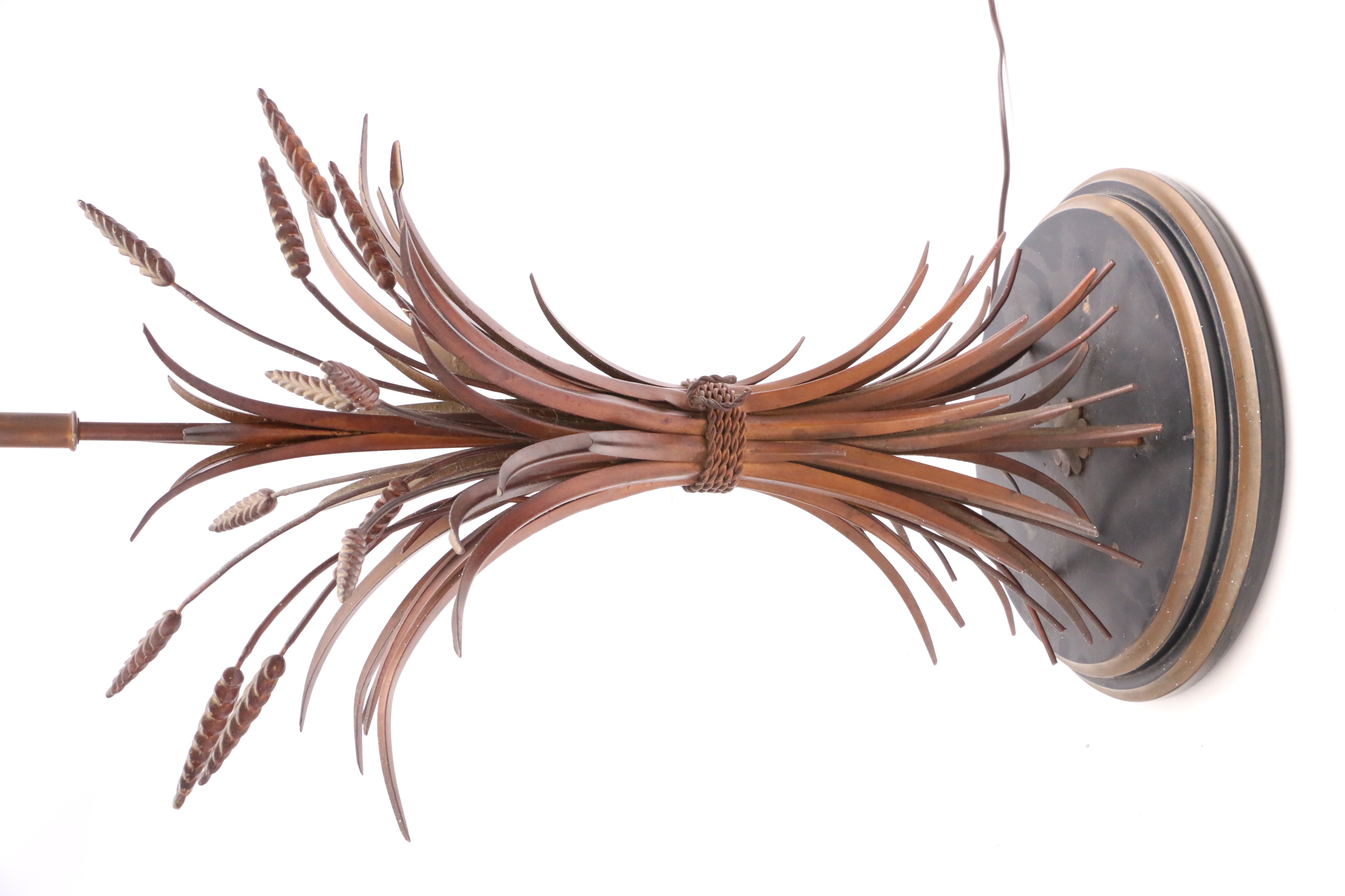 Vintage Cast Metal Table Lamp