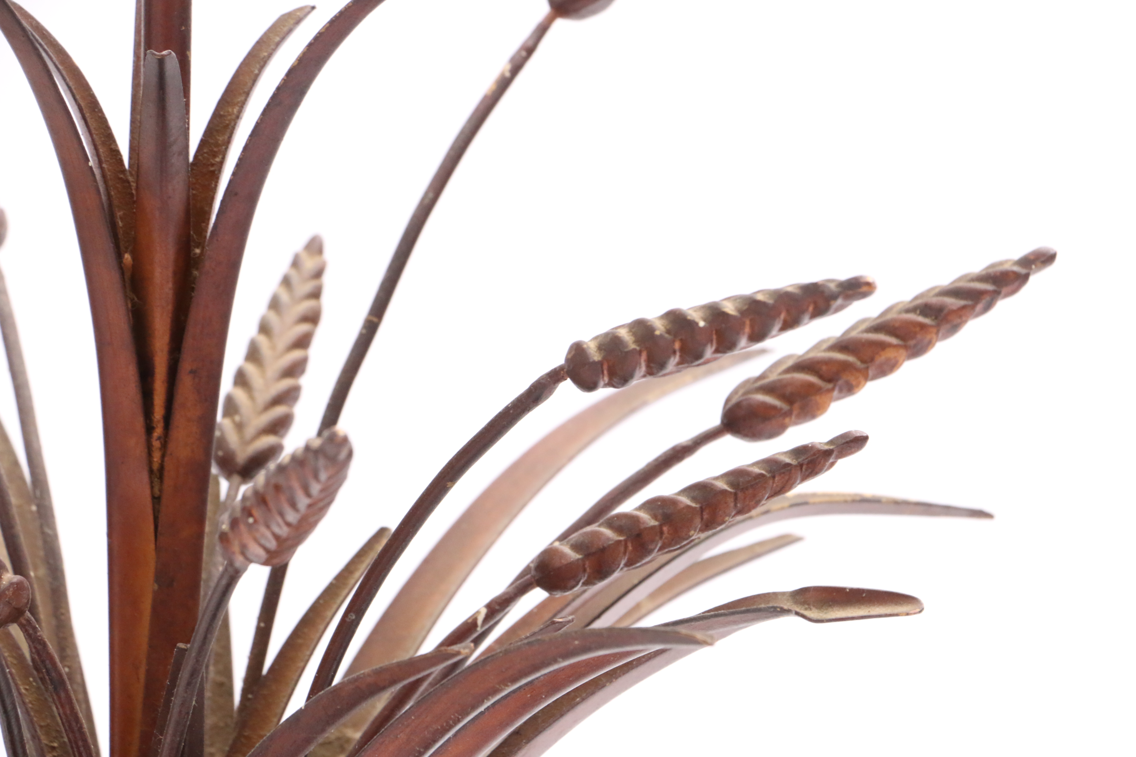 Vintage Cast Metal Table Lamp