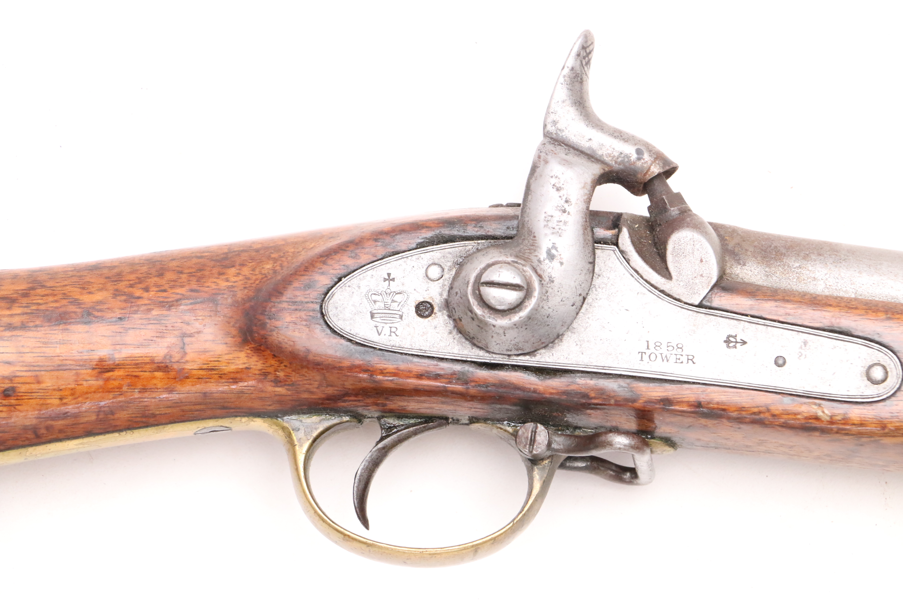 1858 English-Made Tower Enfield  Musket Model 1853