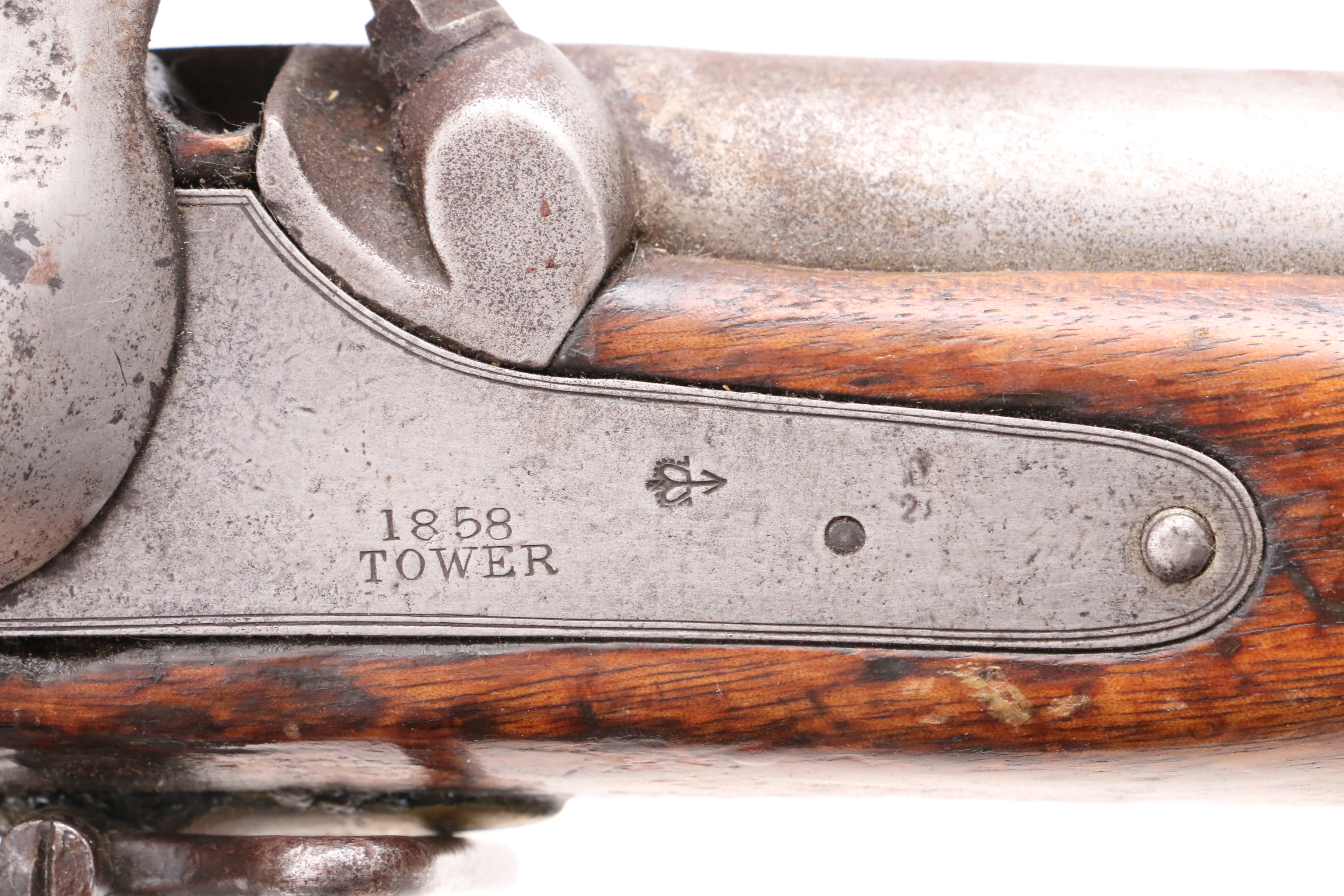 1858 English-Made Tower Enfield  Musket Model 1853