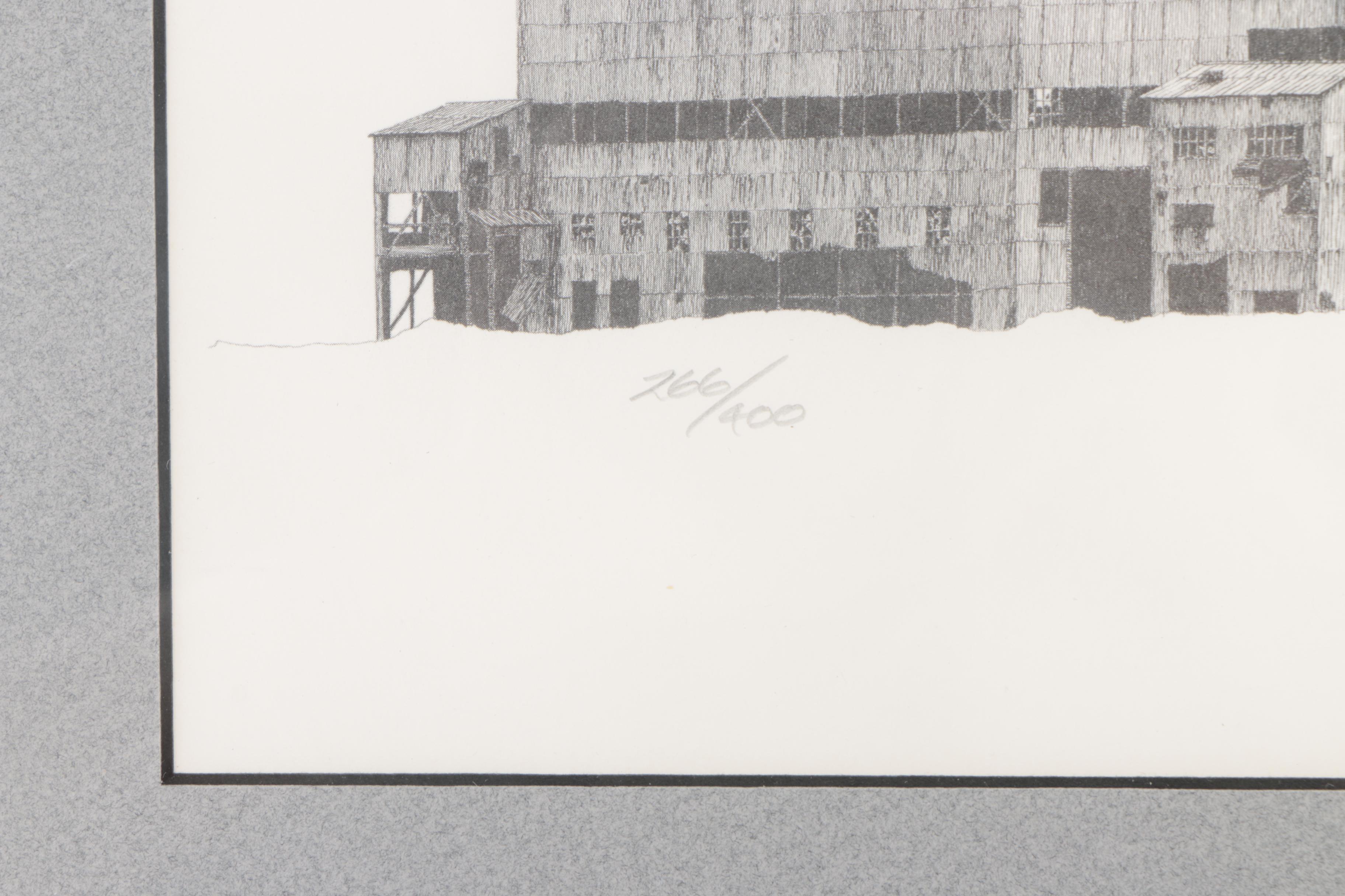 Frederick W. Bartlett II Halftones "Dorrance Coal Mine" and "Susquehanna #7"