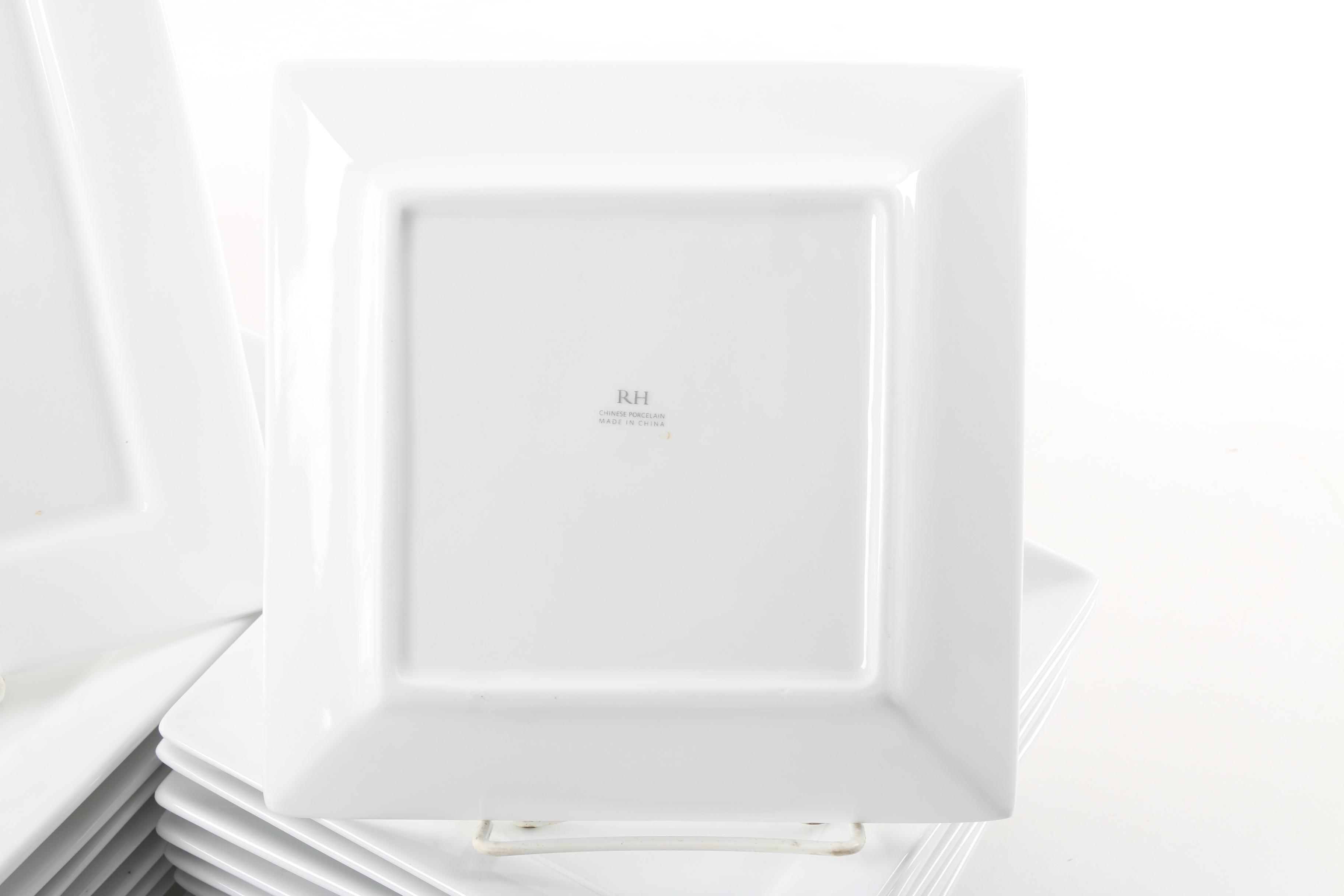 Restoration Hardware Porcelain Dinnerware