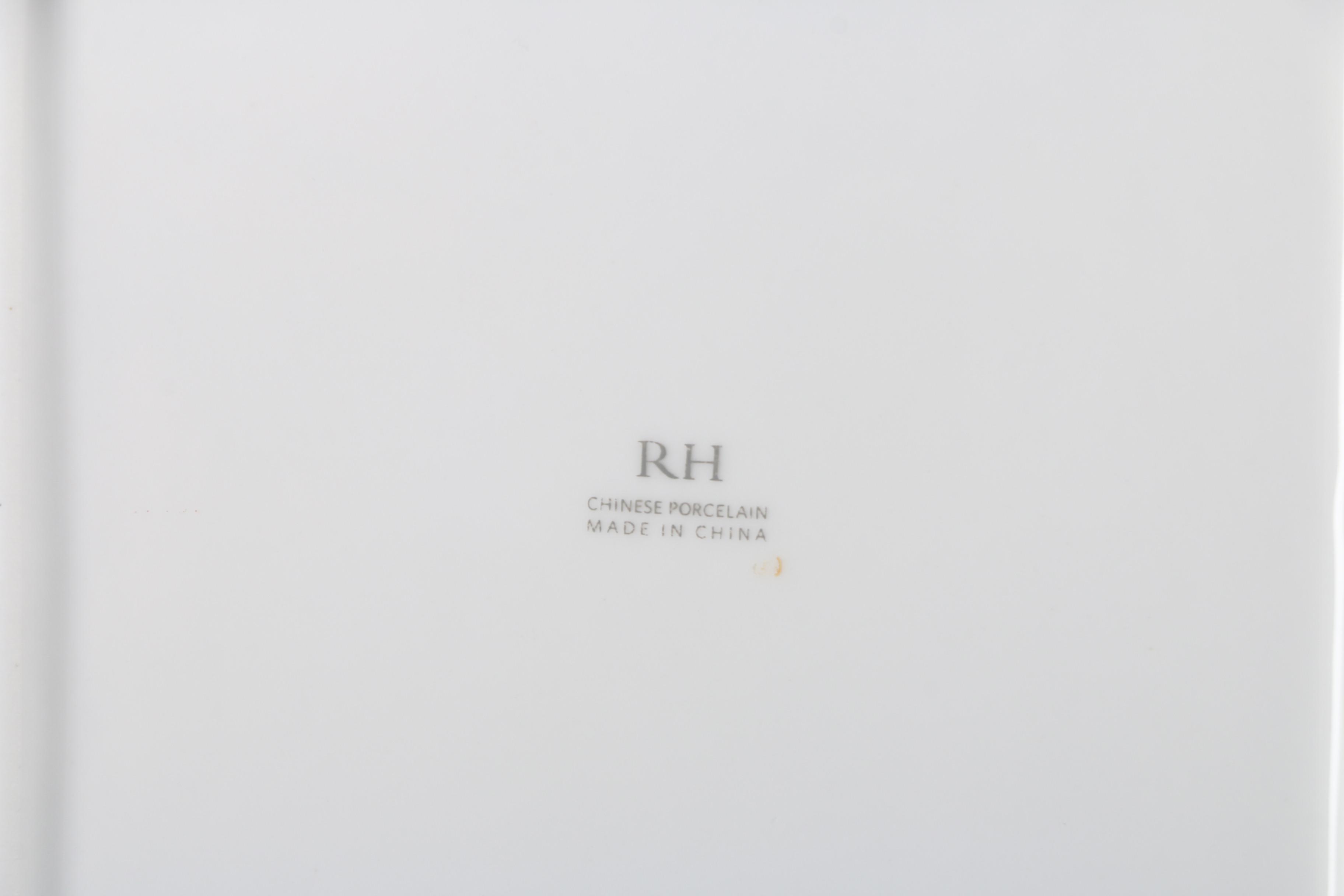 Restoration Hardware Porcelain Dinnerware