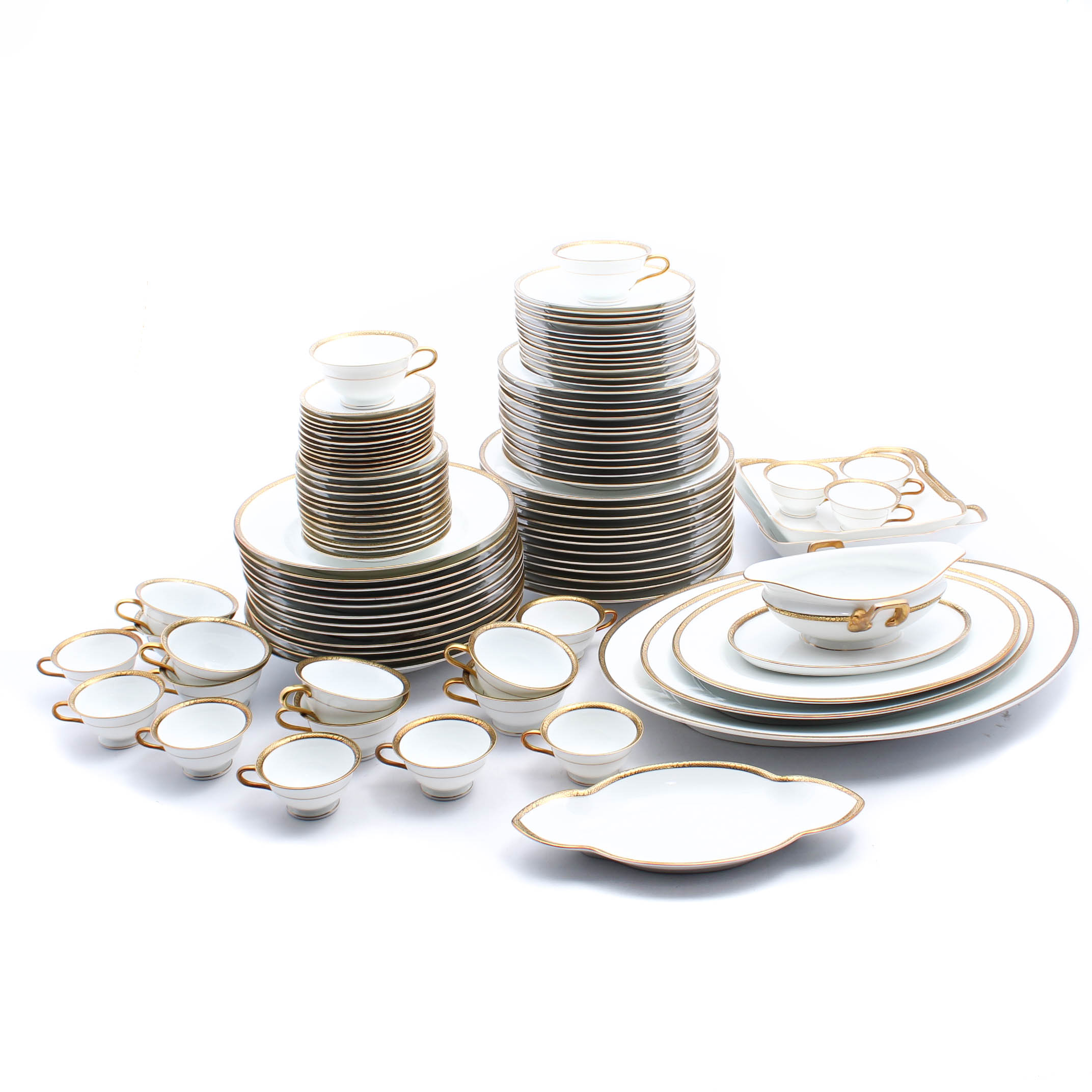 Vintage Rosenthal Gilt Porcelain Dinner Service