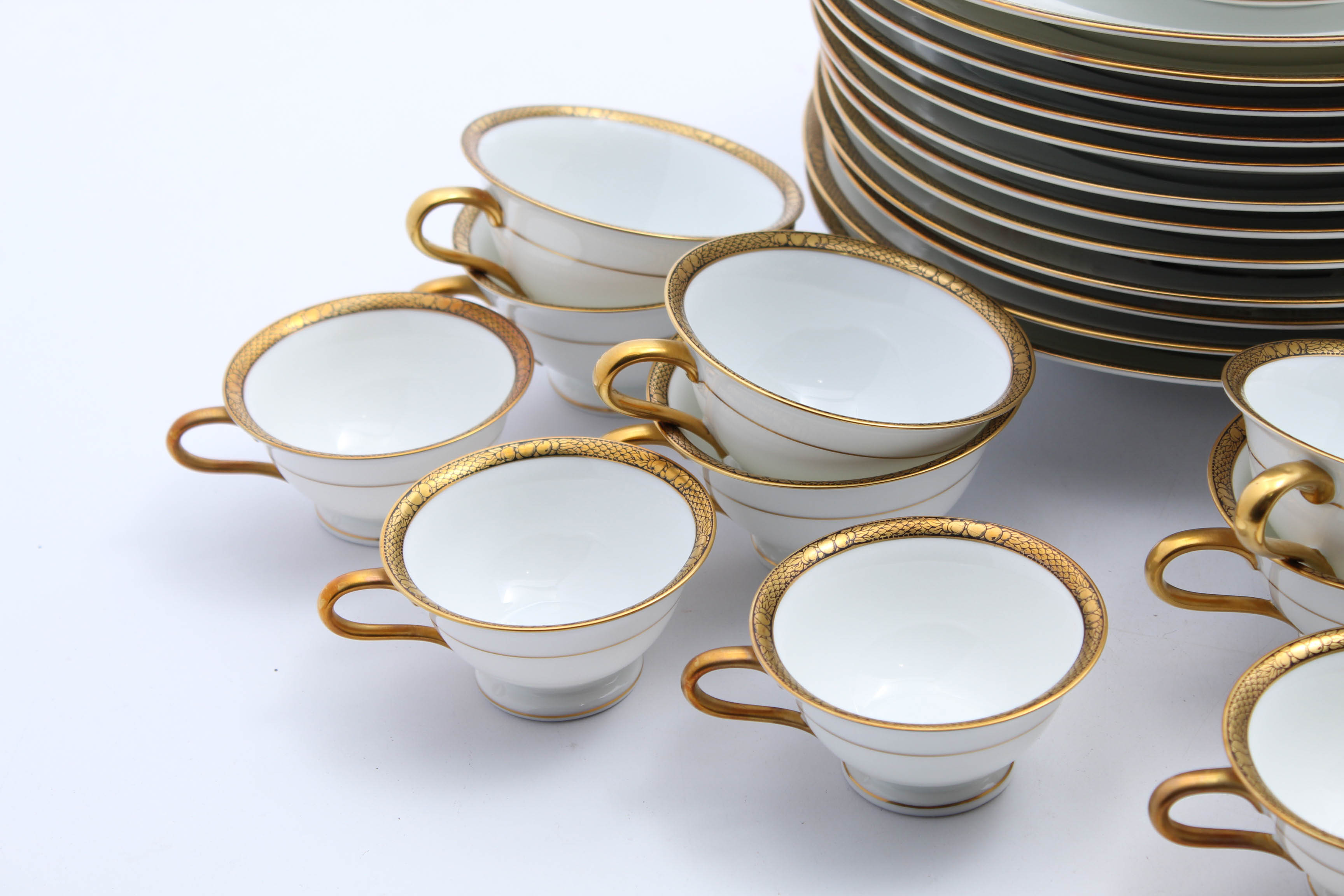 Vintage Rosenthal Gilt Porcelain Dinner Service