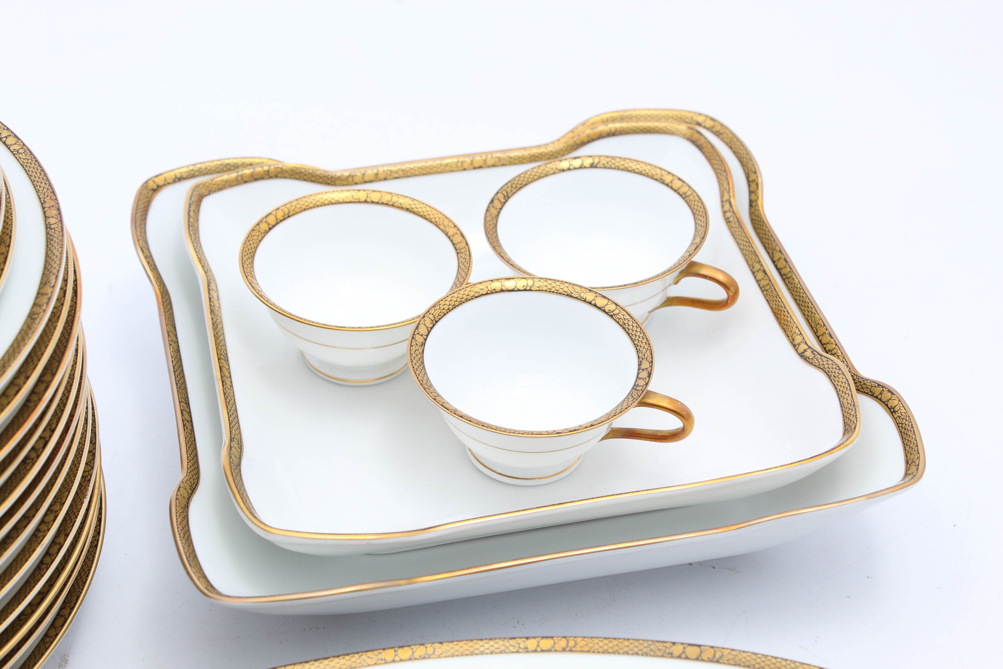 Vintage Rosenthal Gilt Porcelain Dinner Service