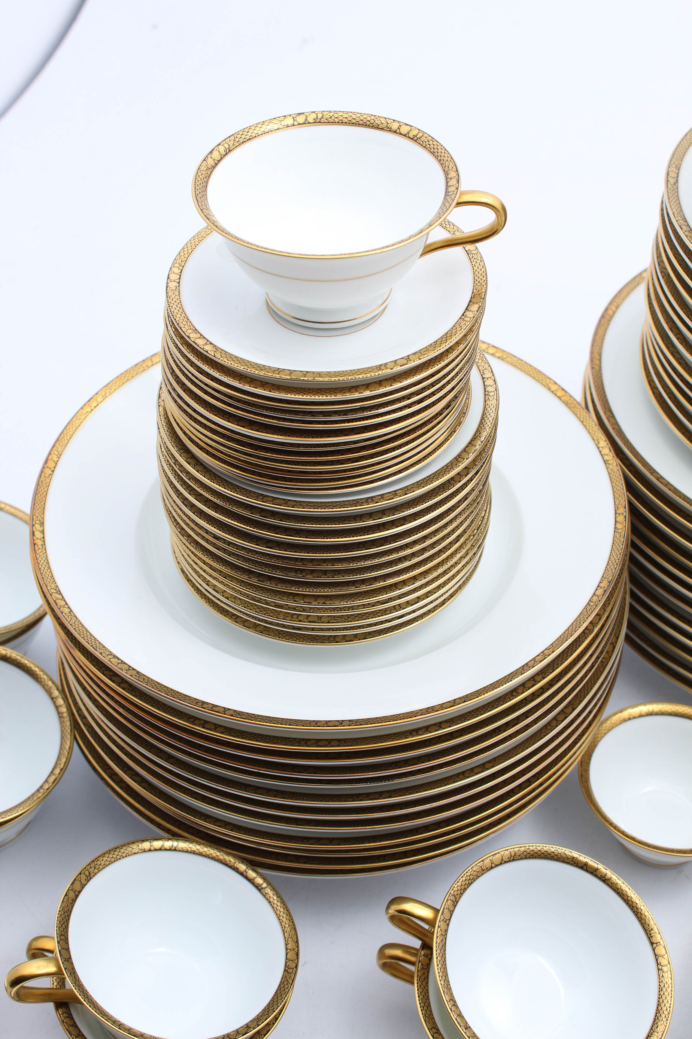 Vintage Rosenthal Gilt Porcelain Dinner Service