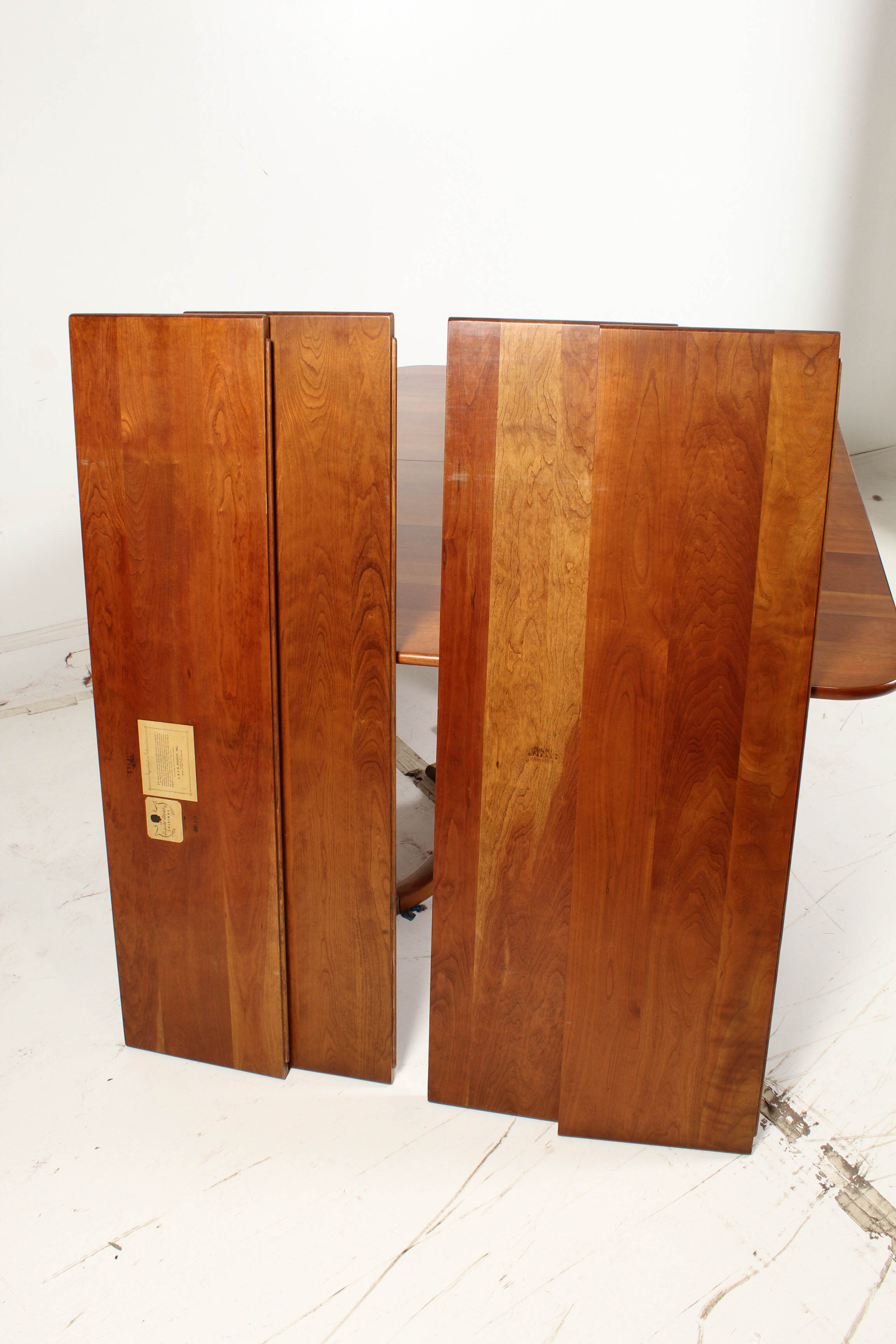 Leopold Stickley Expandable Double-Pedestal Dining Table