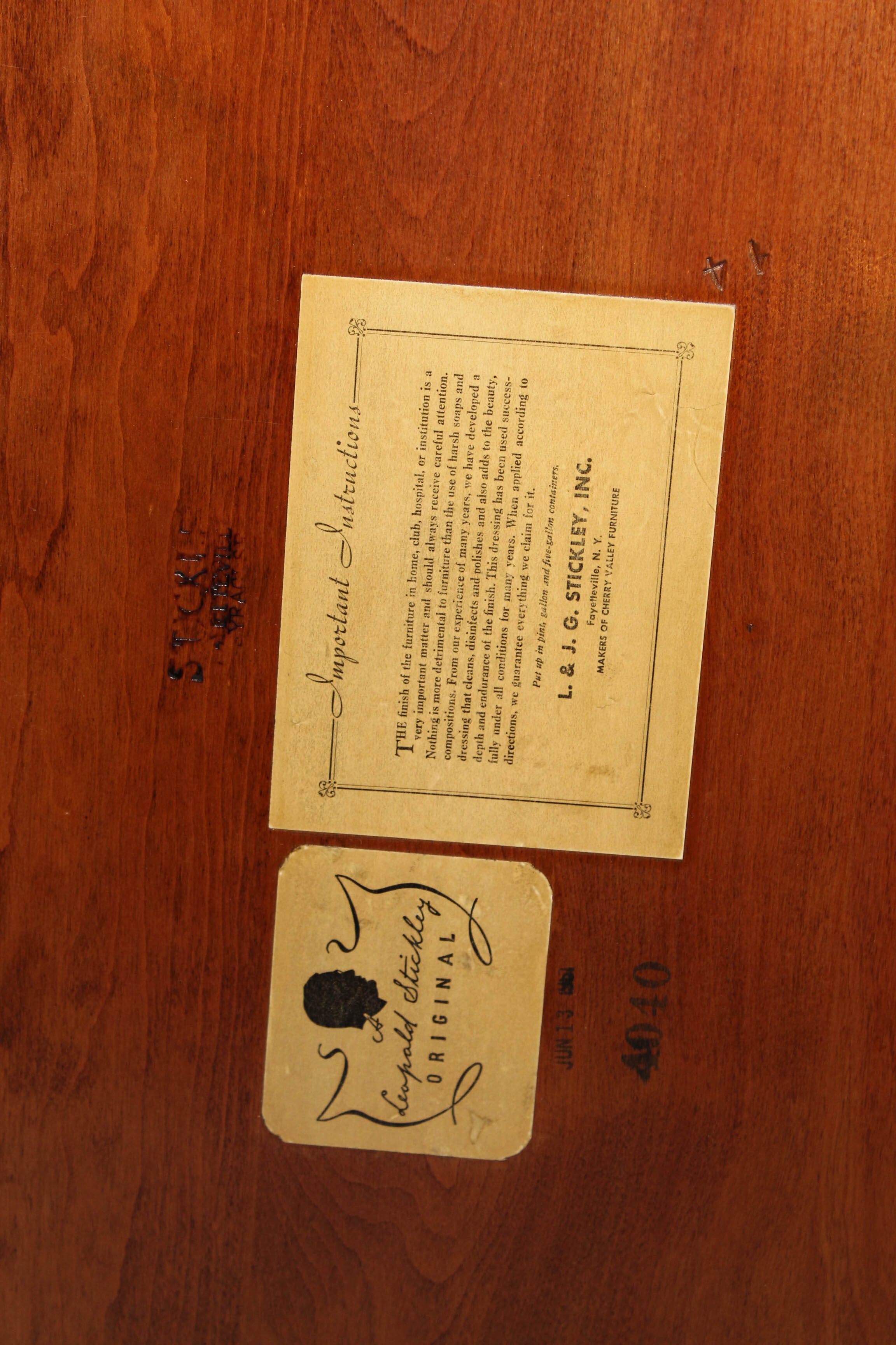 Leopold Stickley Expandable Double-Pedestal Dining Table