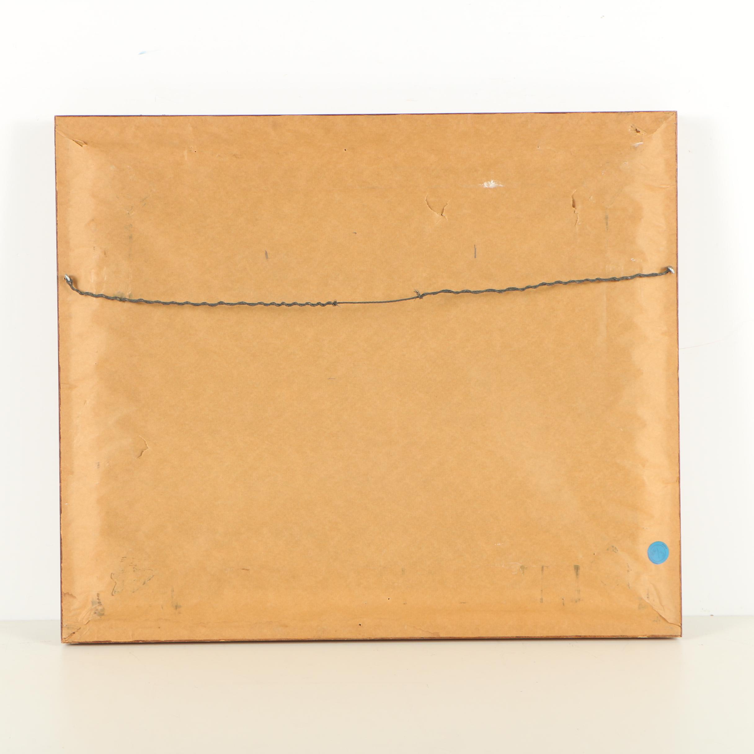 L. Ross Landscape Oil Painting