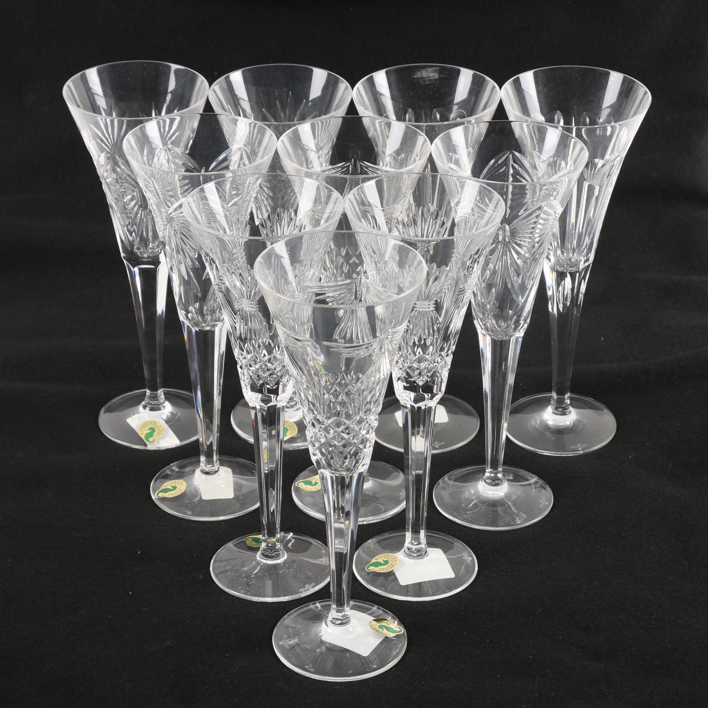 Waterford Crystal "Millennium Series" Toasting Flutes