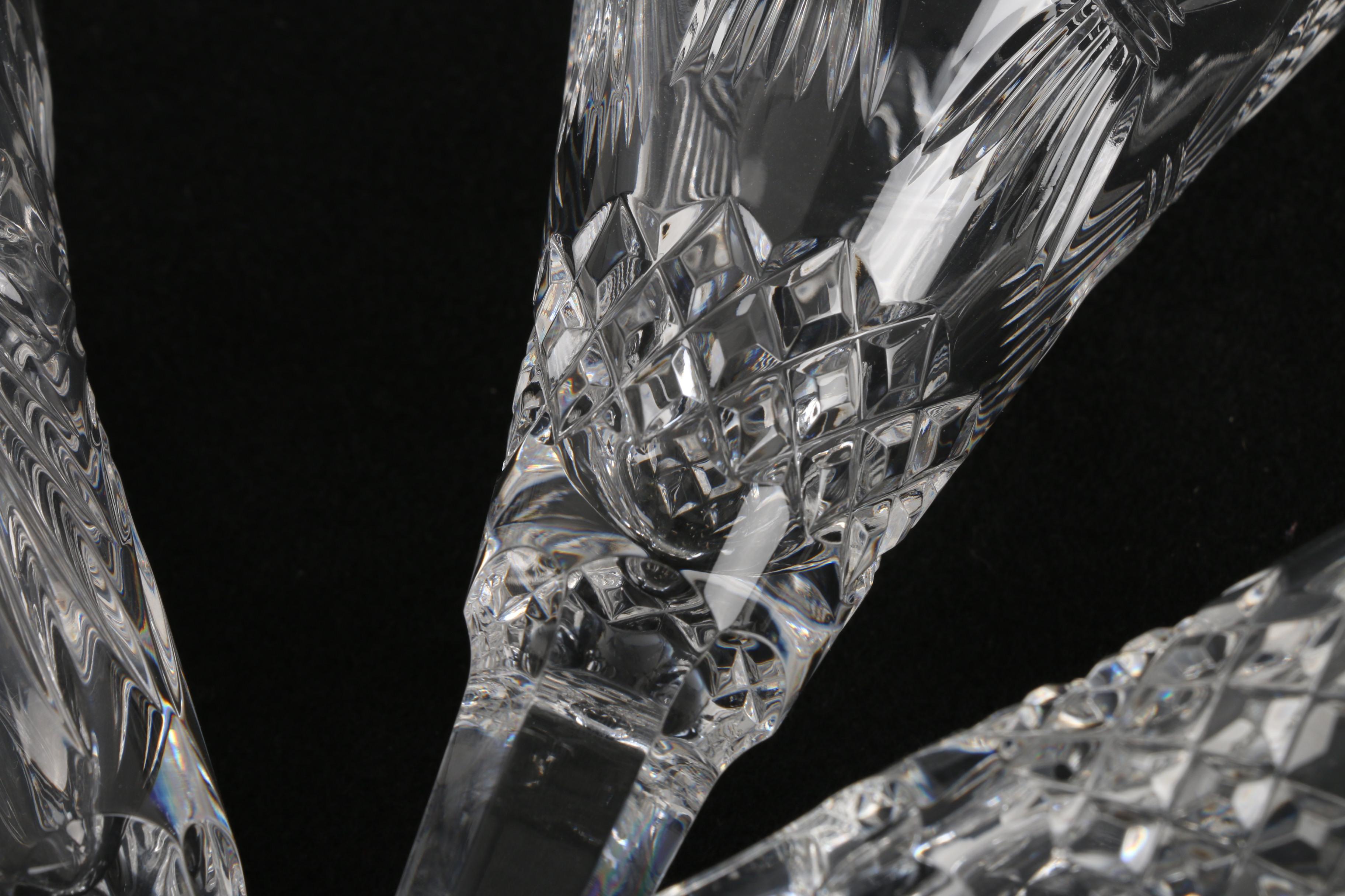 Waterford Crystal "Millennium Series" Toasting Flutes