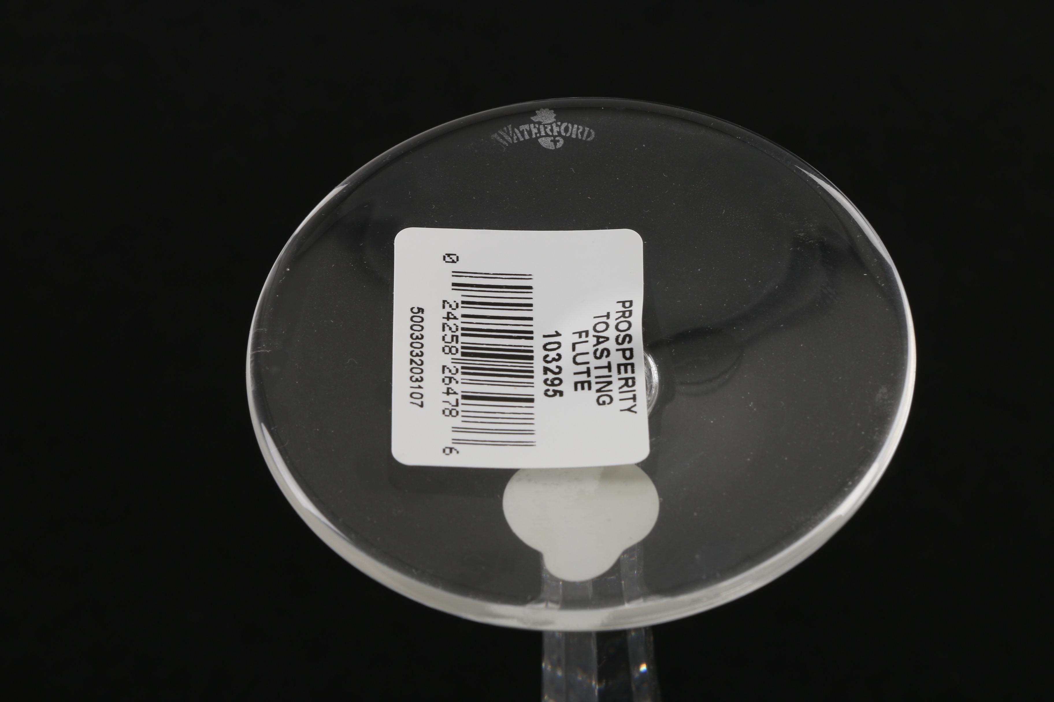 Waterford Crystal "Millennium Series" Toasting Flutes