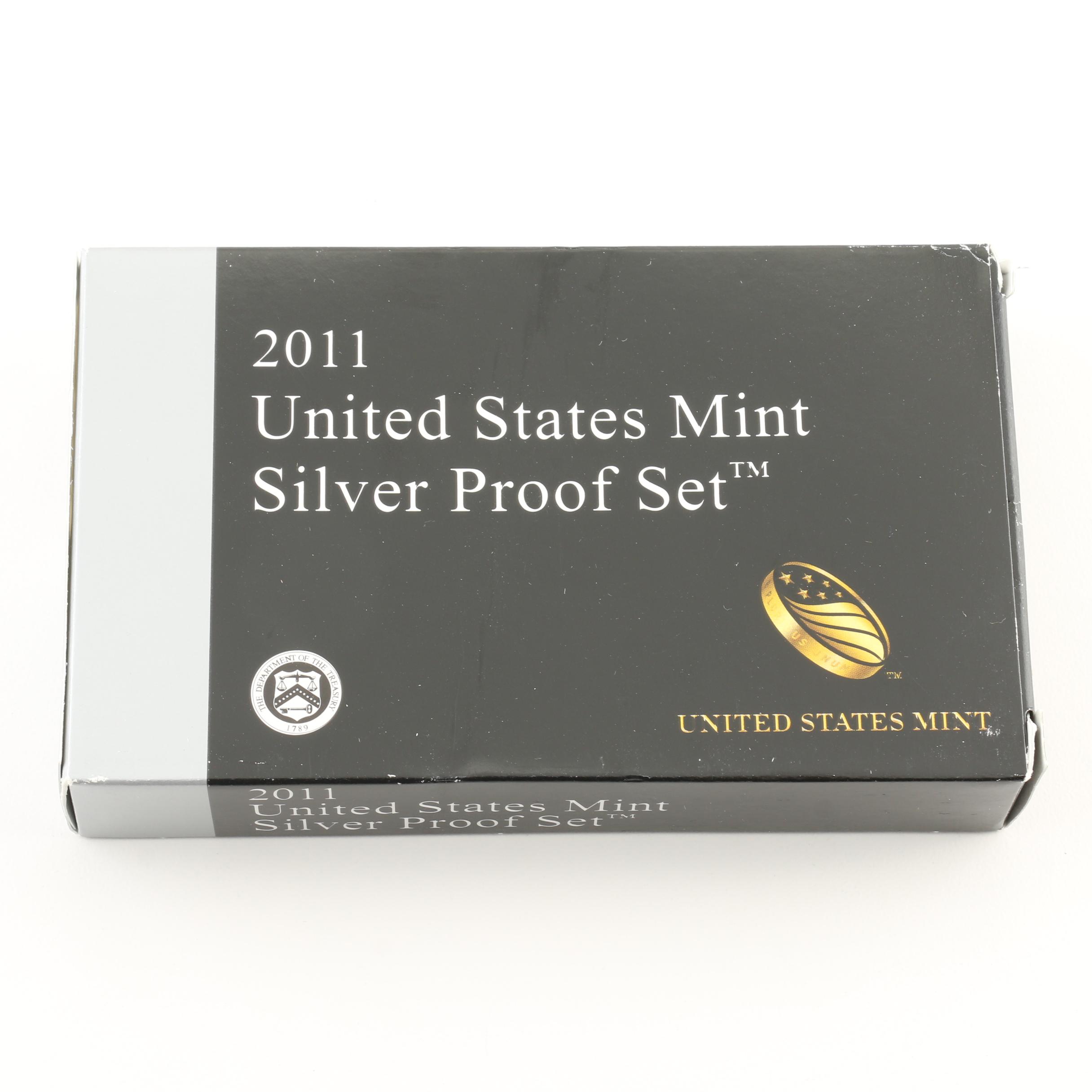 2011 U.S. Mint Silver Proof Set