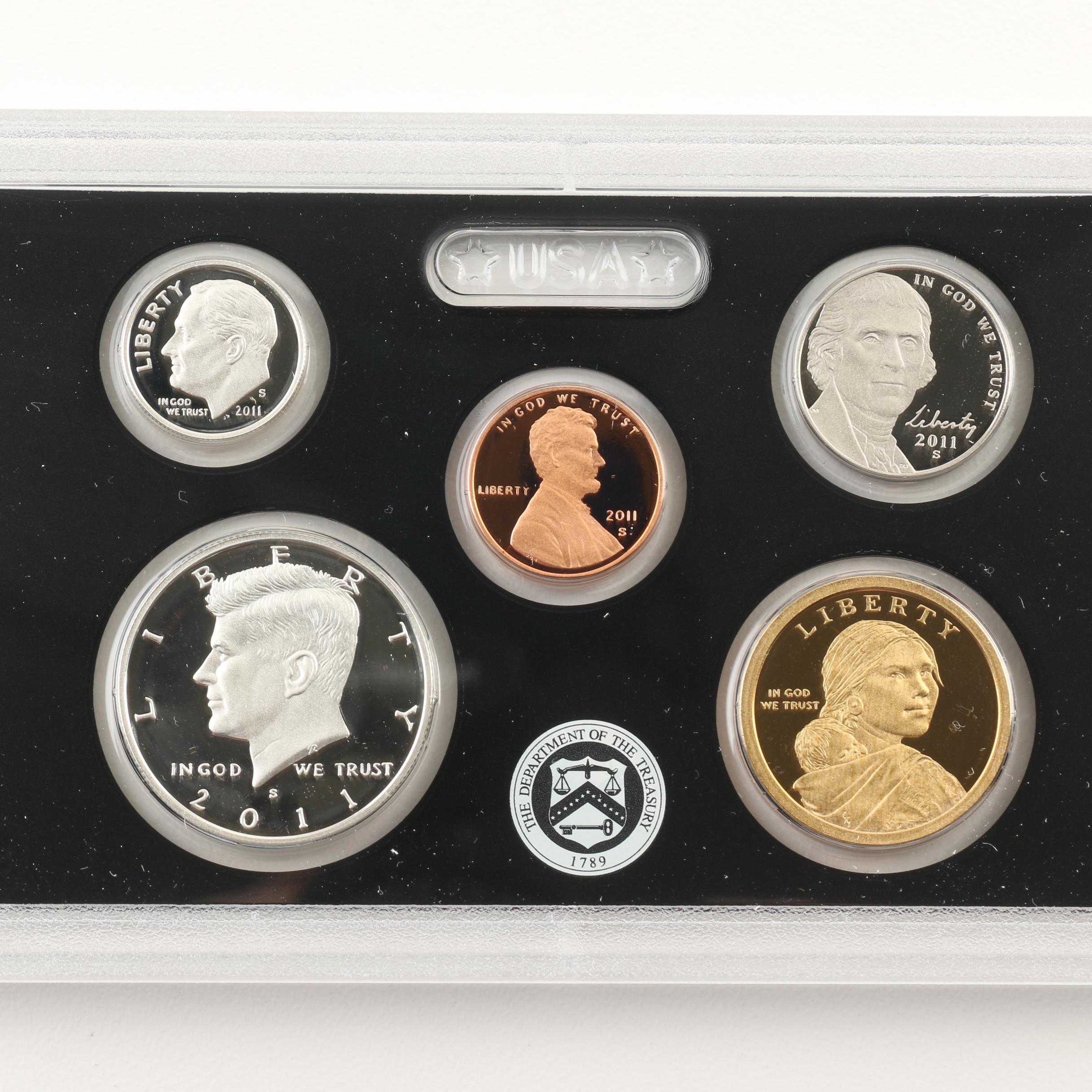 2011 U.S. Mint Silver Proof Set