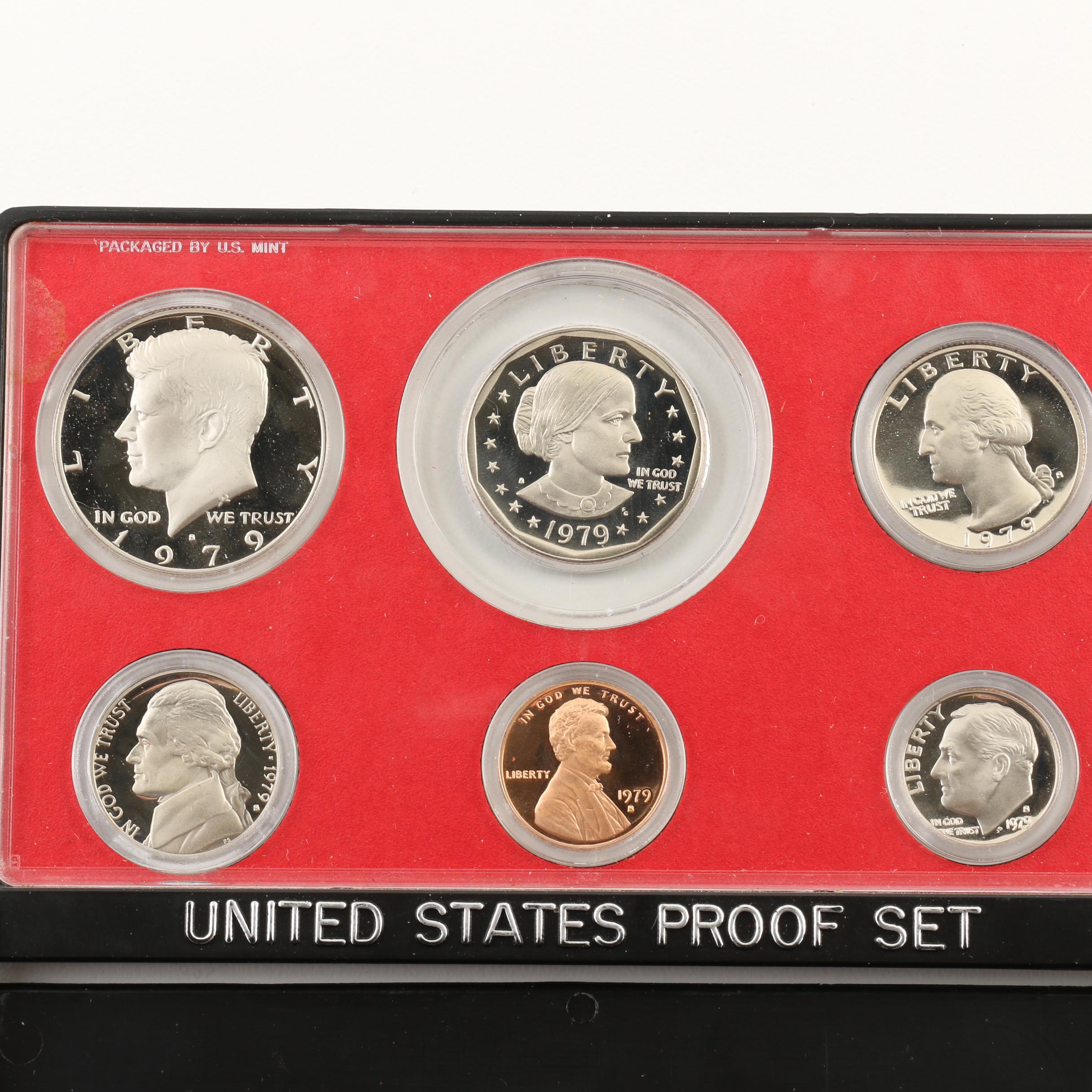 Group of Four U.S. Mint Proof Sets