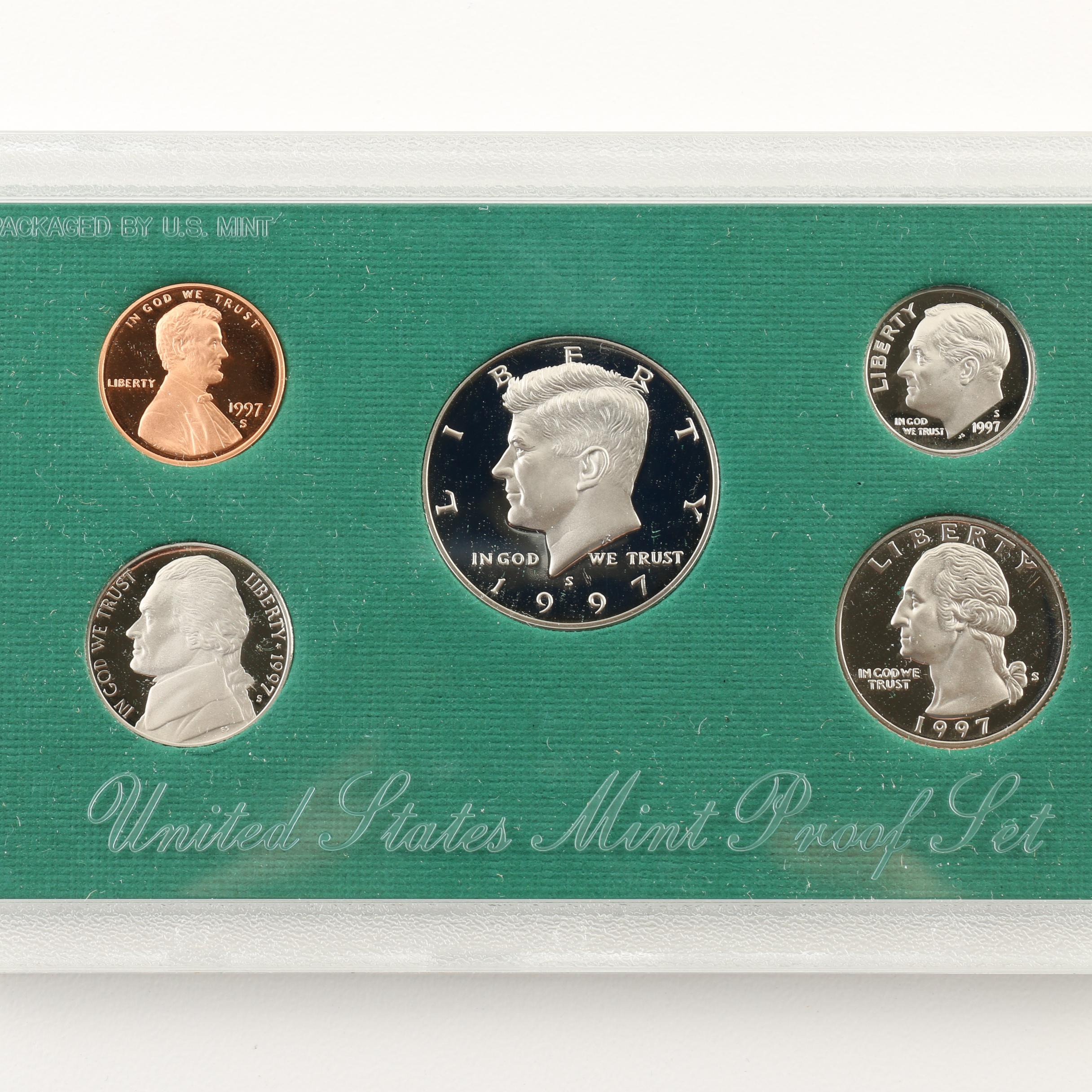 Group of Four U.S. Mint Proof Sets
