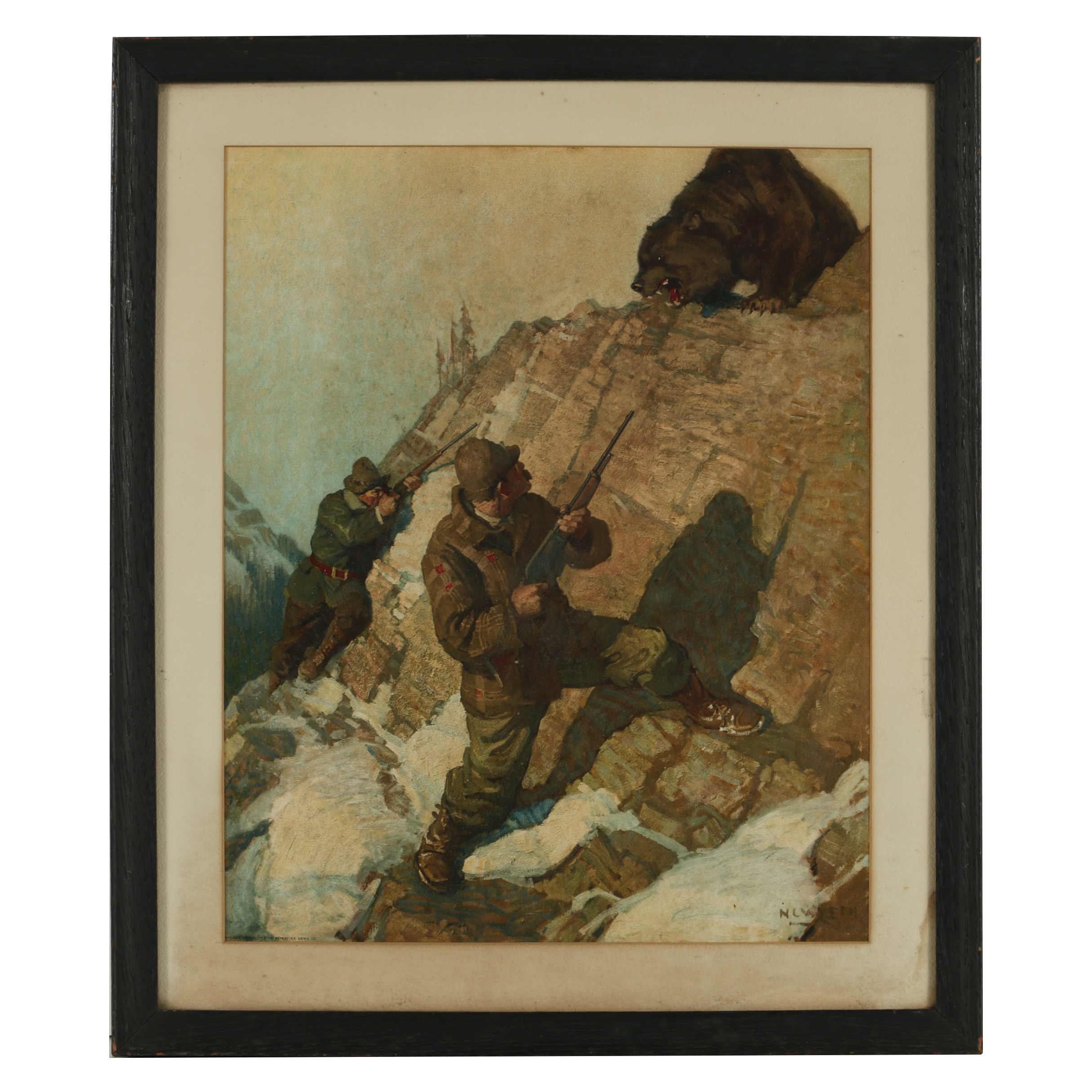Chromolithograph after N.C. Wyeth