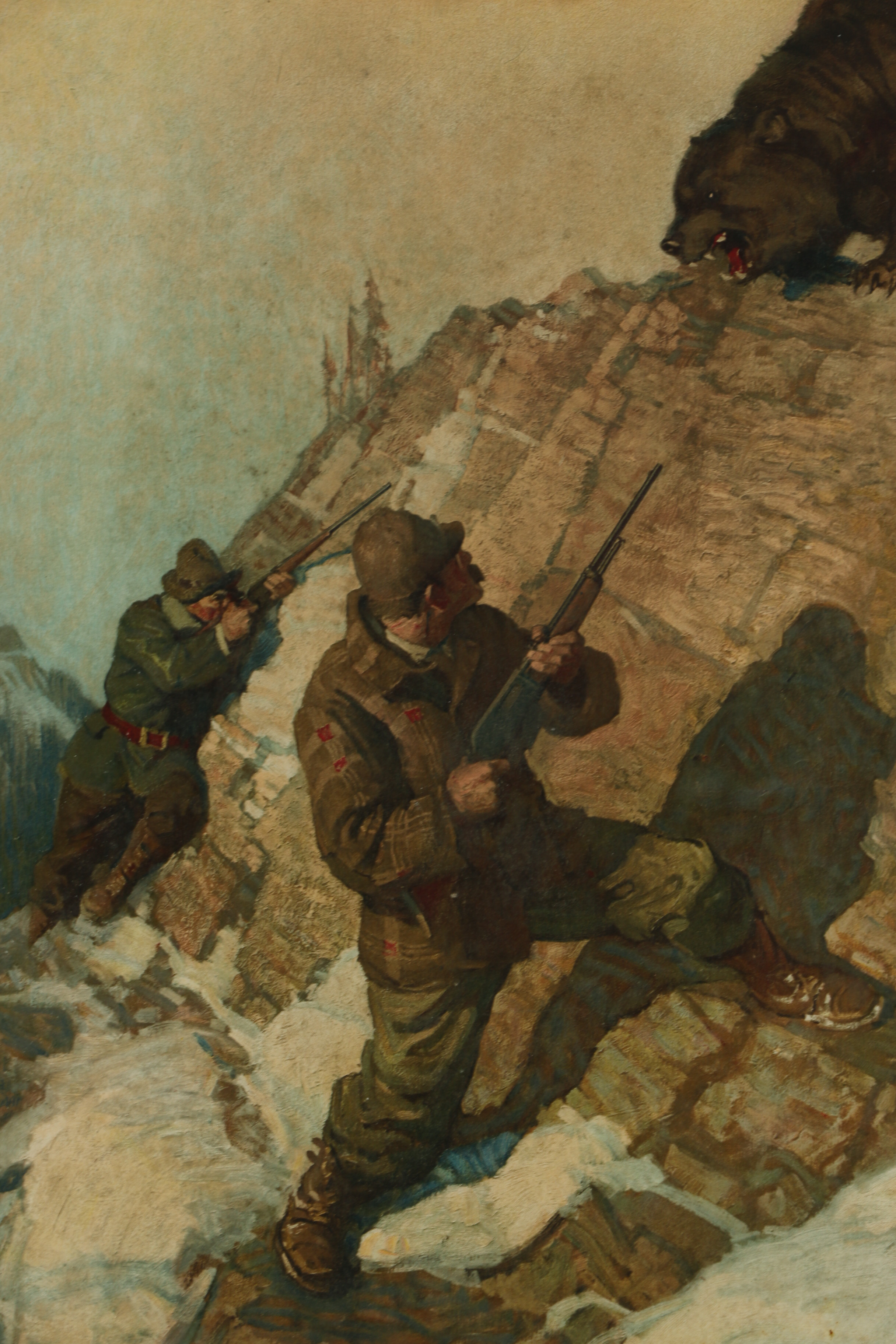 Chromolithograph after N.C. Wyeth