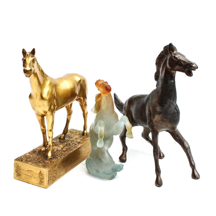 Selection of Horse Figurines