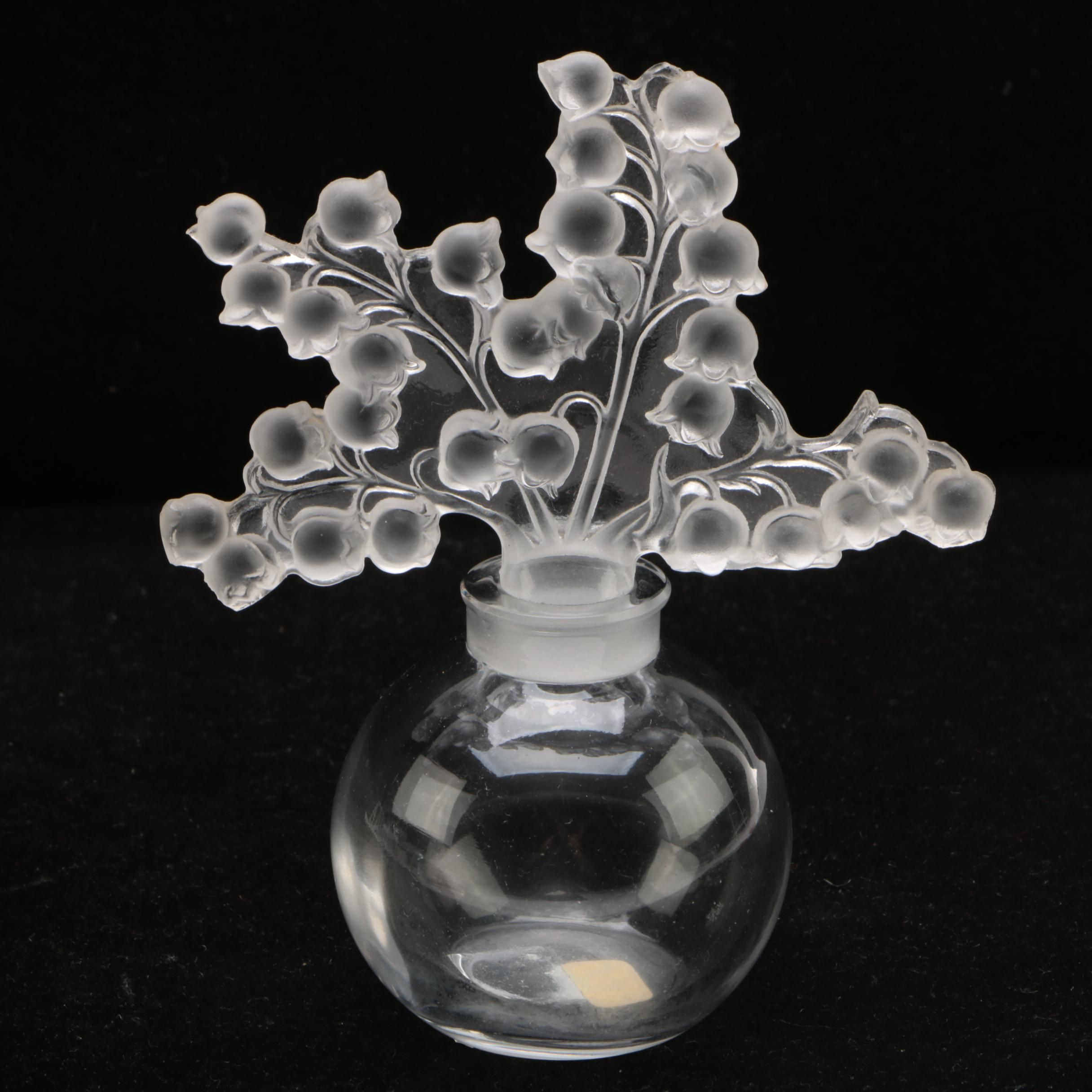 Lalique "Clairefontaine" Crystal Perfume Bottle