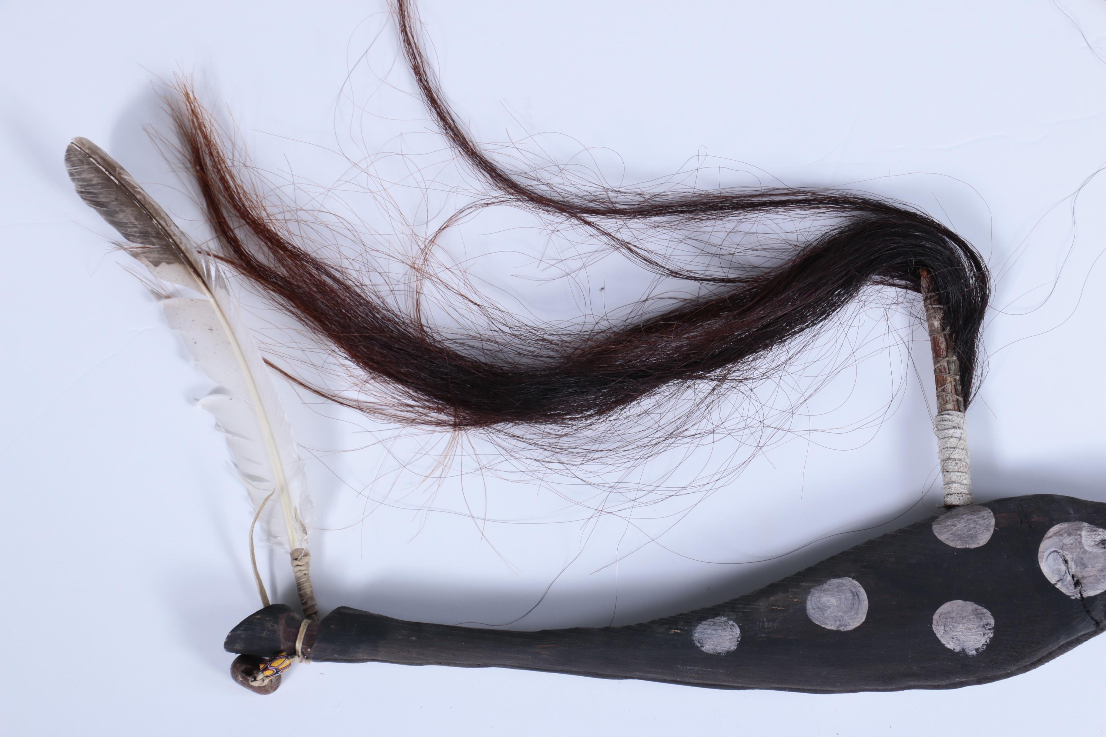 Southwestern Folk Art Wooden Horse Dance Stick