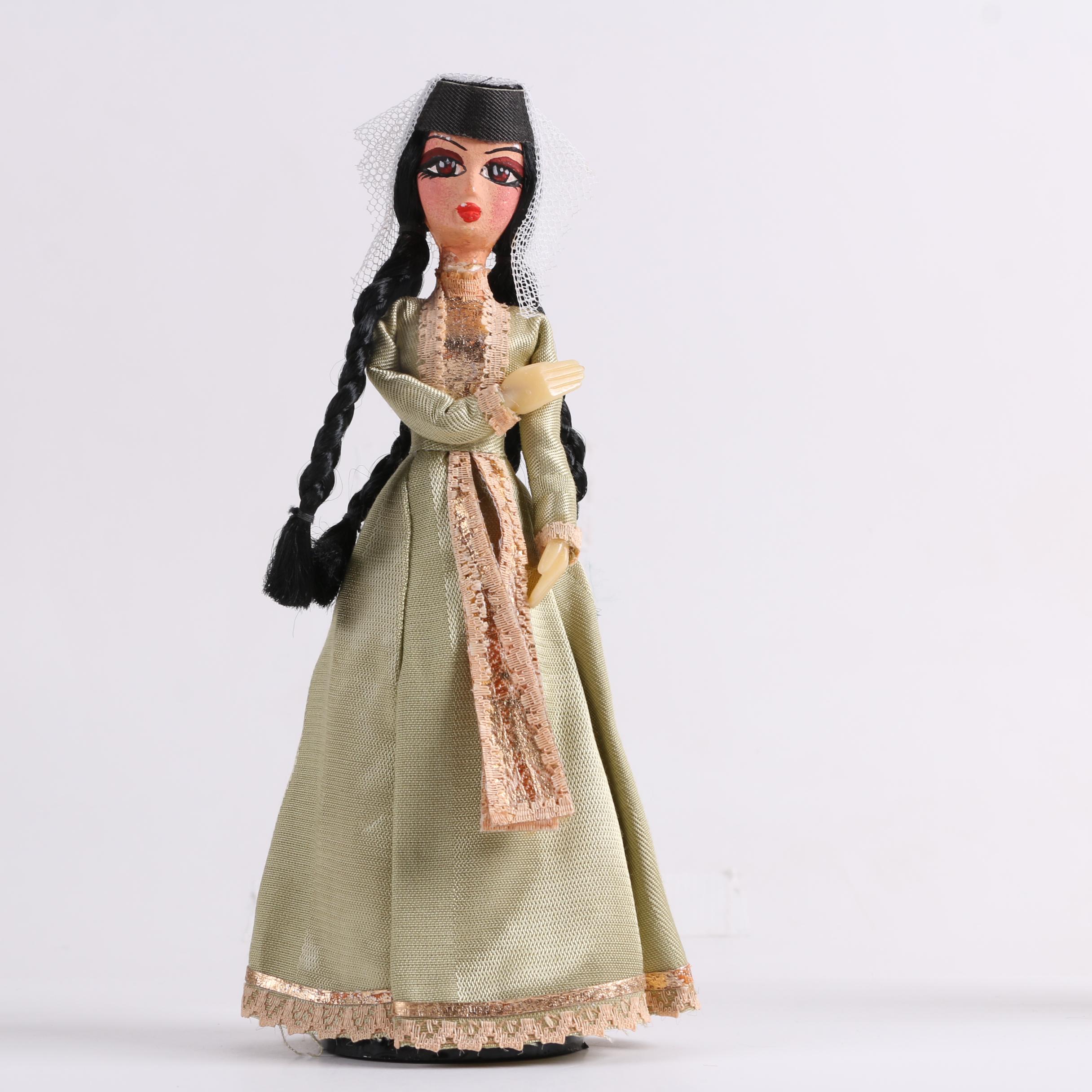 Vintage Handmade International Souvenir Dolls