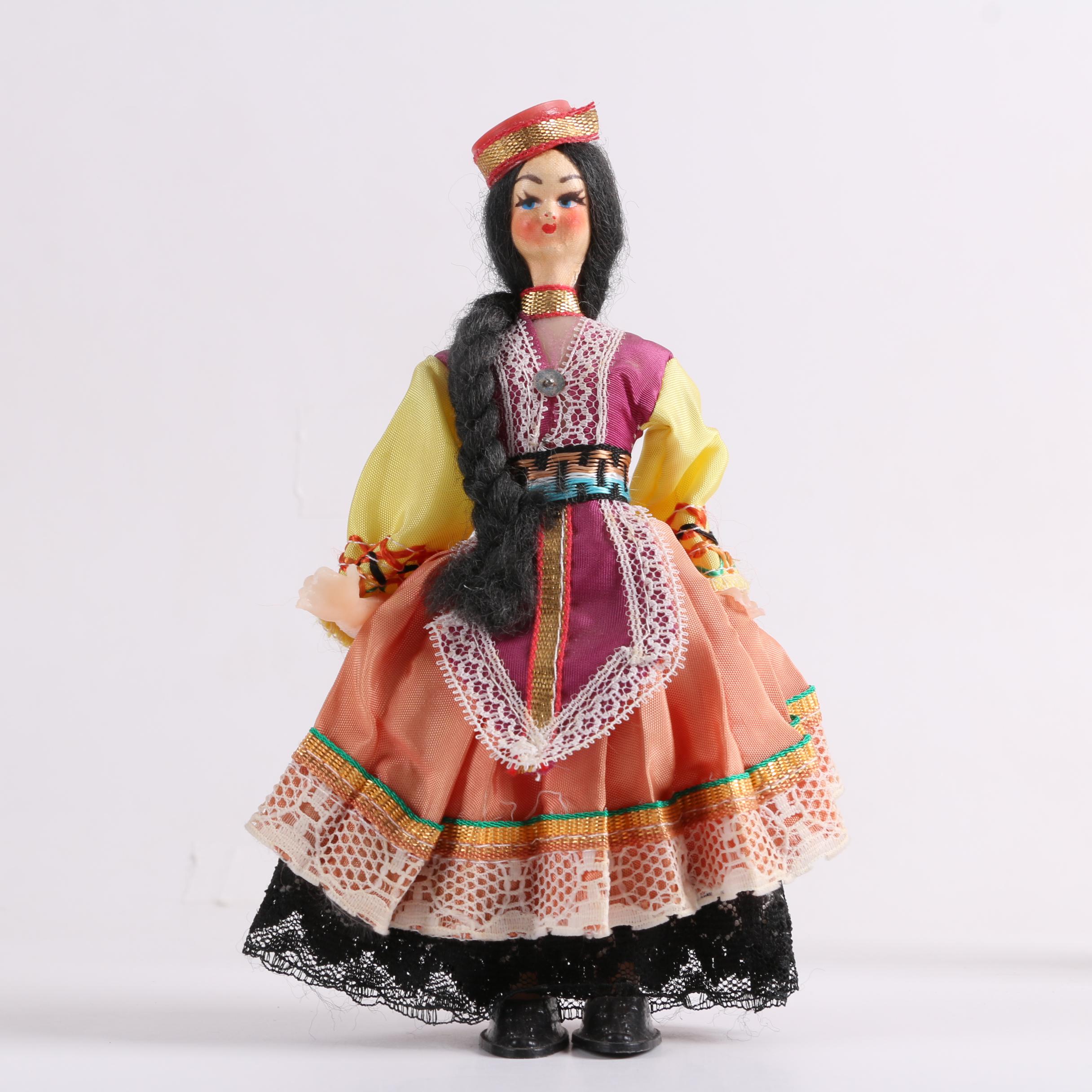 Vintage Handmade International Souvenir Dolls