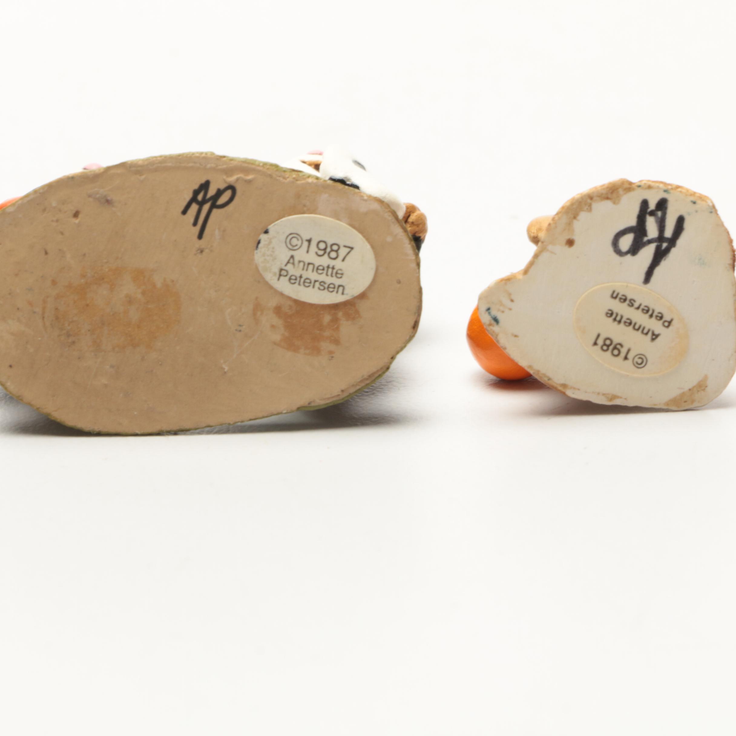 Halloween Wee Forest Folk Figurines by Annette and Donna Petersen