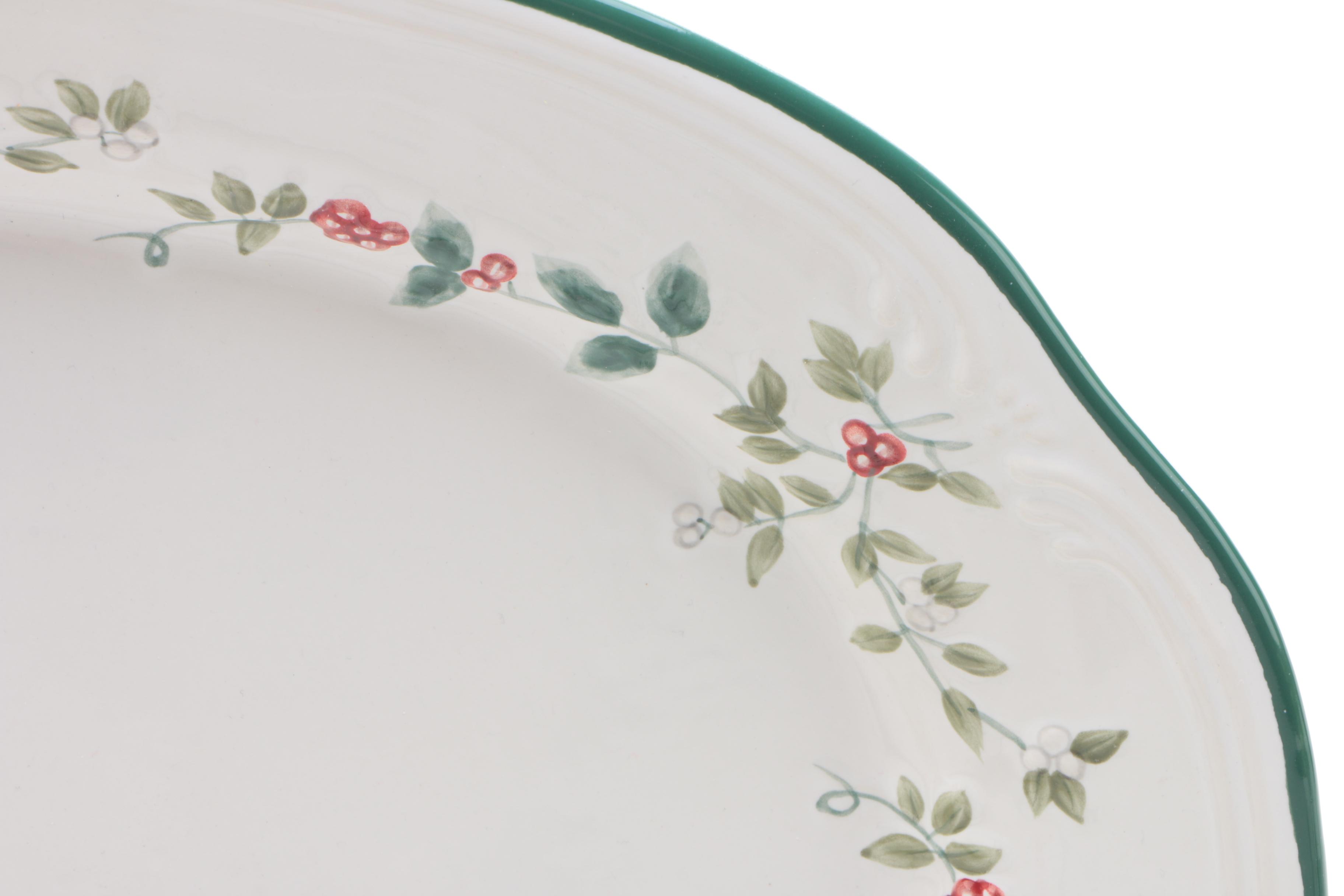 Pfaltzgraff "Winterberry" Stoneware Baking Dishes and Serveware