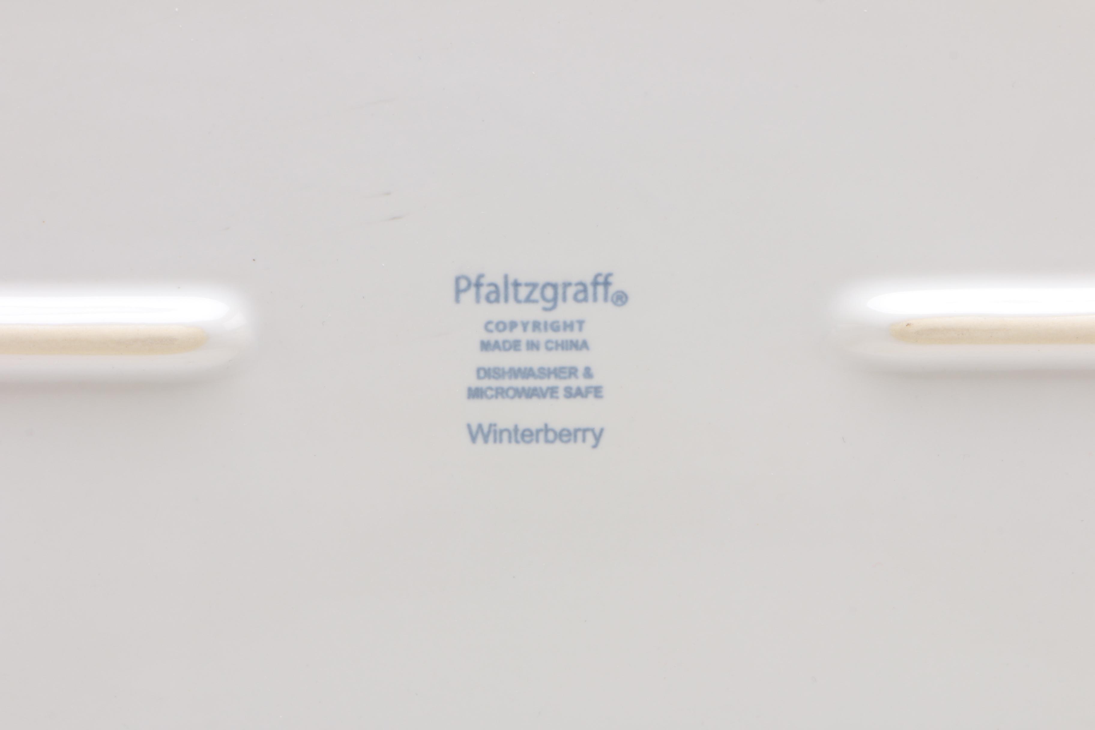 Pfaltzgraff "Winterberry" Stoneware Baking Dishes and Serveware