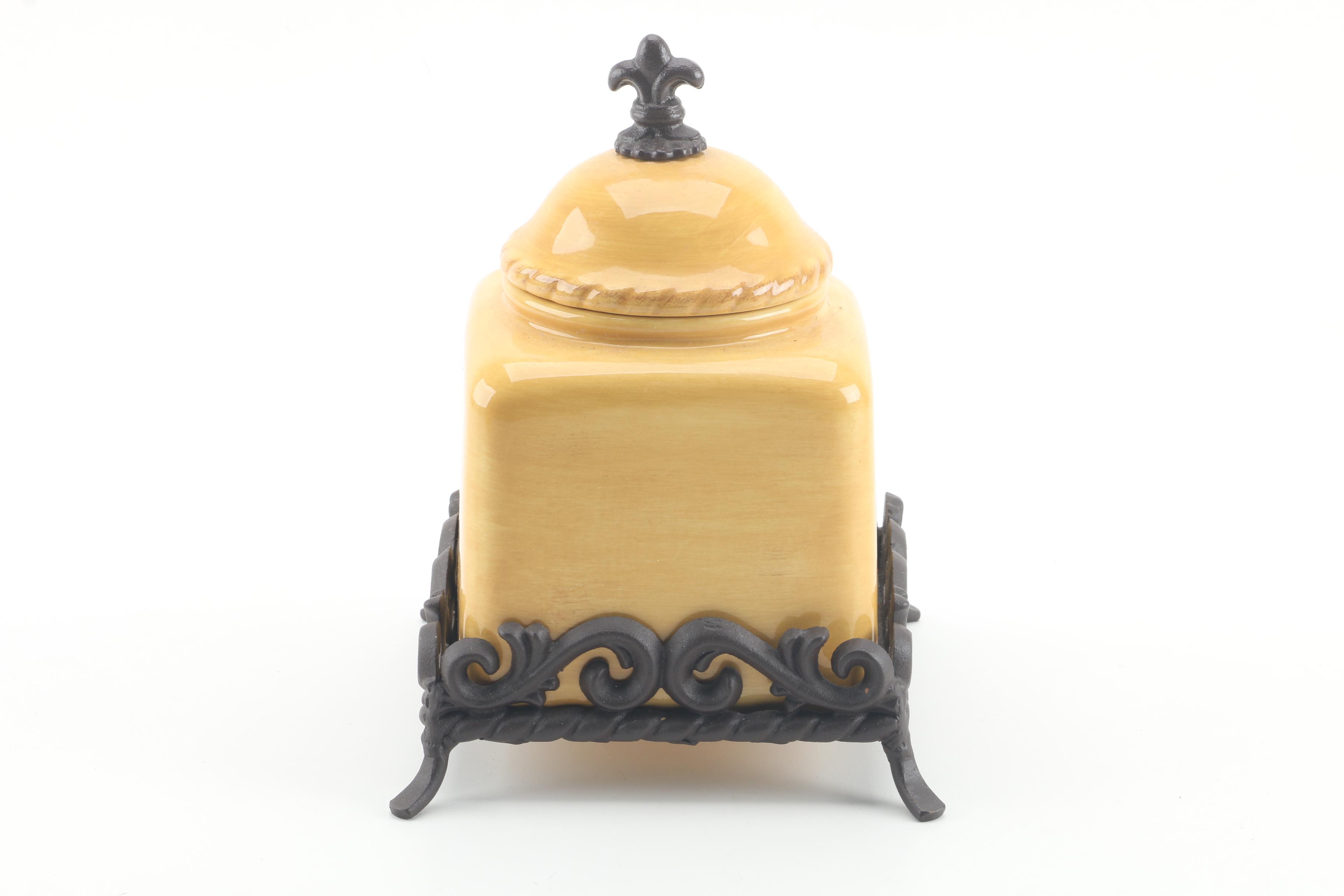 Artimino "Tuscan Countryside Yellow" Earthenware Serveware