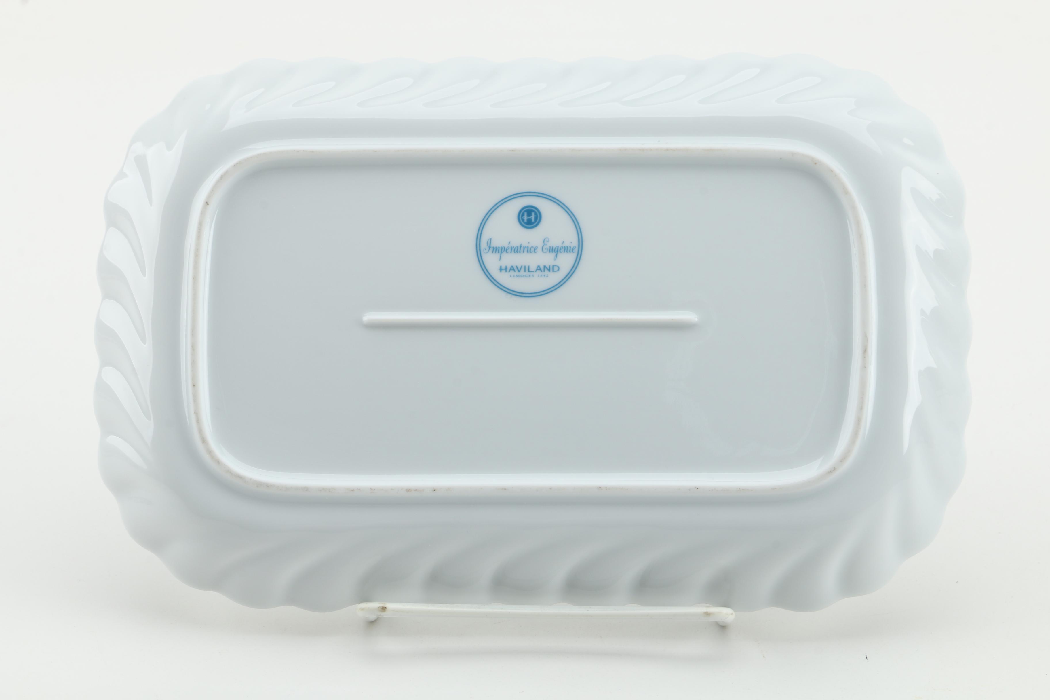 Haviland Limoges "Imperatrice Eugenie" Porcelain Tray