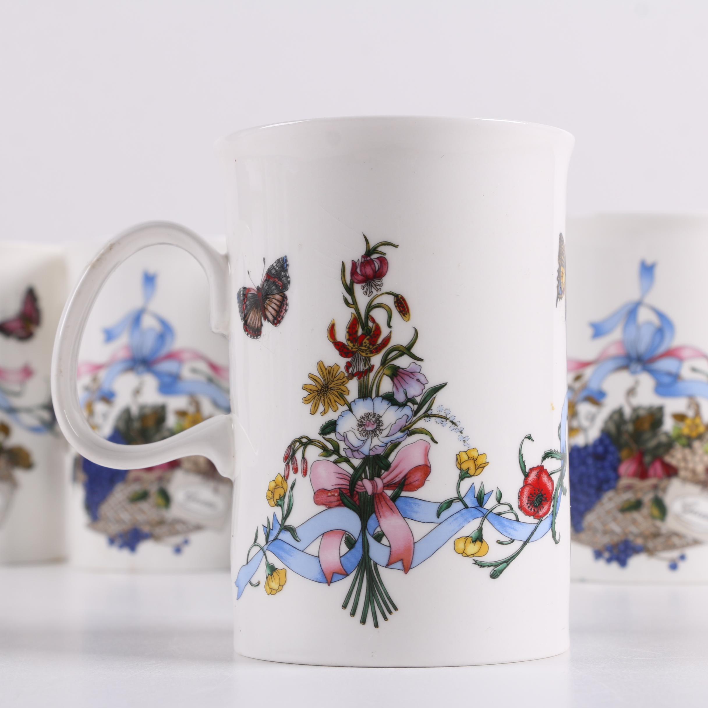 Vintage Gucci Bone China Mugs