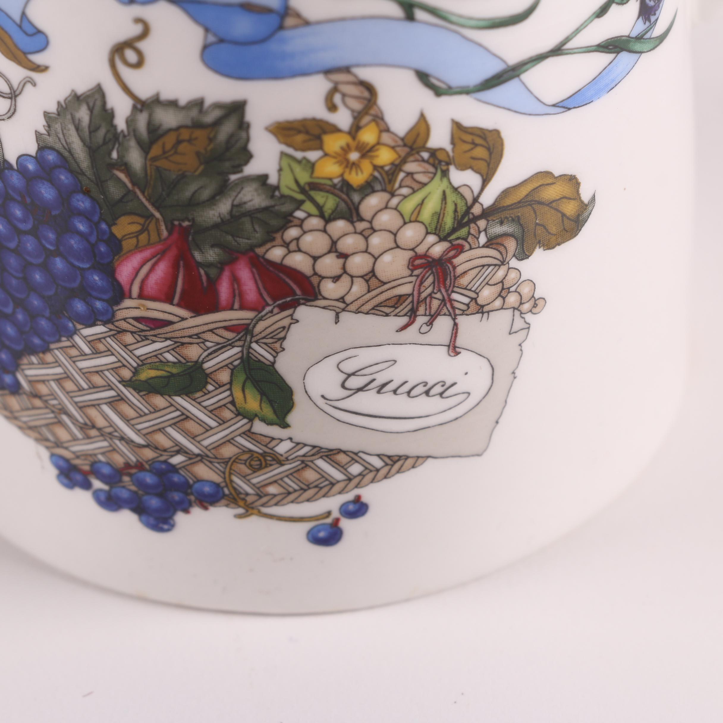 Vintage Gucci Bone China Mugs