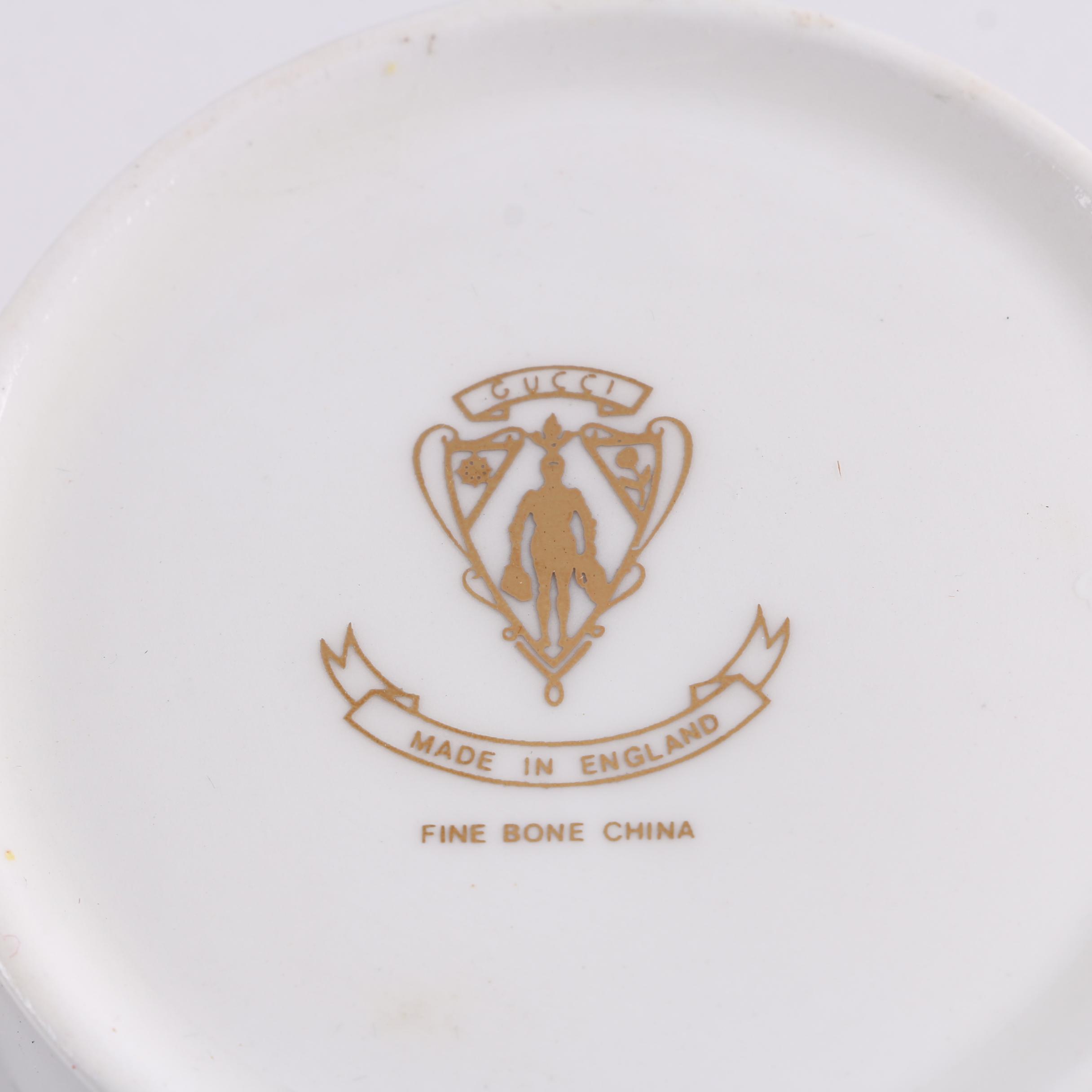 Vintage Gucci Bone China Mugs