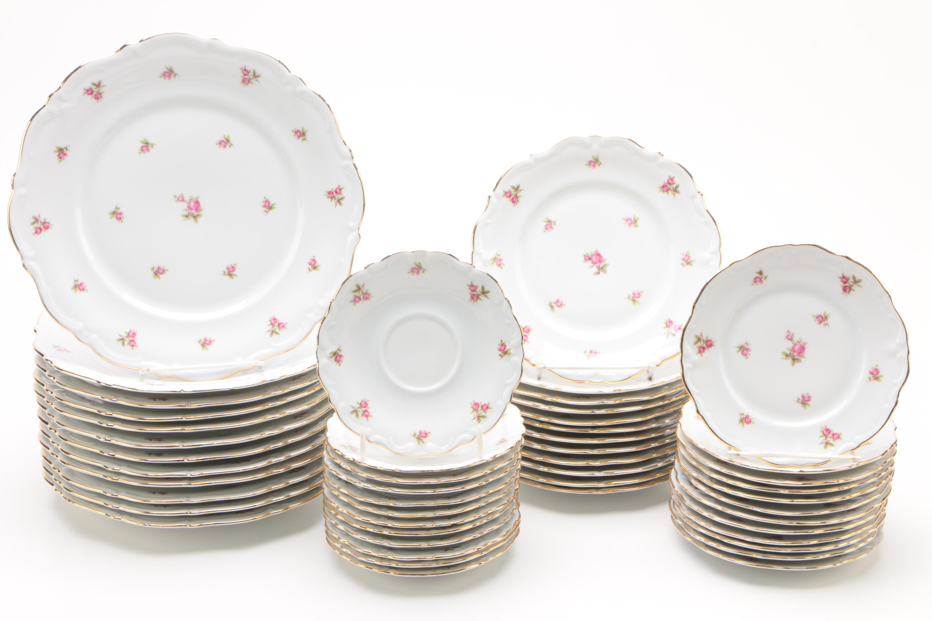 Vintage Royal Hanover "Roslyn" Porcelain Dinnerware