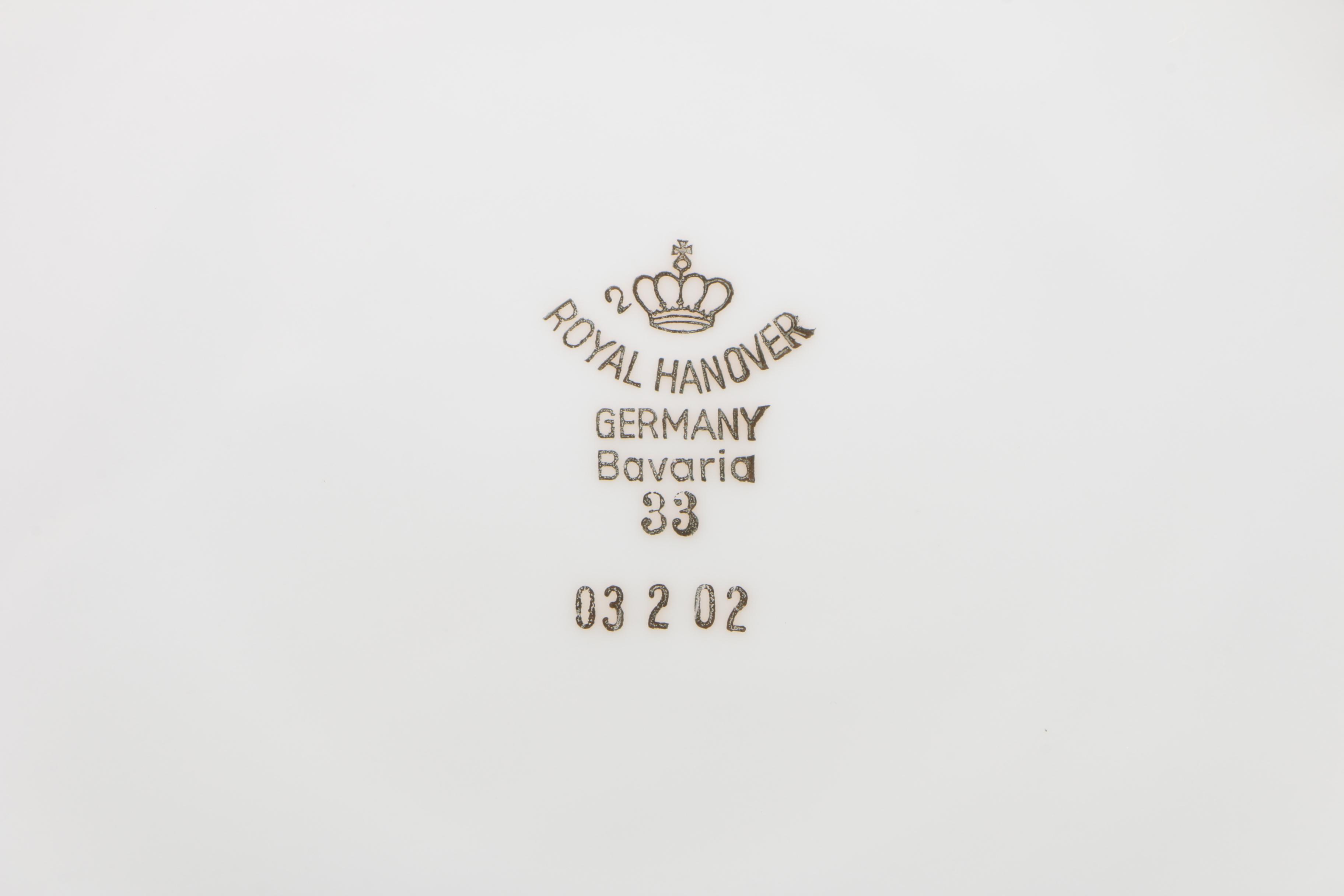 Vintage Royal Hanover "Roslyn" Porcelain Dinnerware