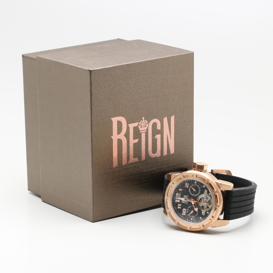 Reign "Rothschild" Automatic Stainless Steel Wristwatch