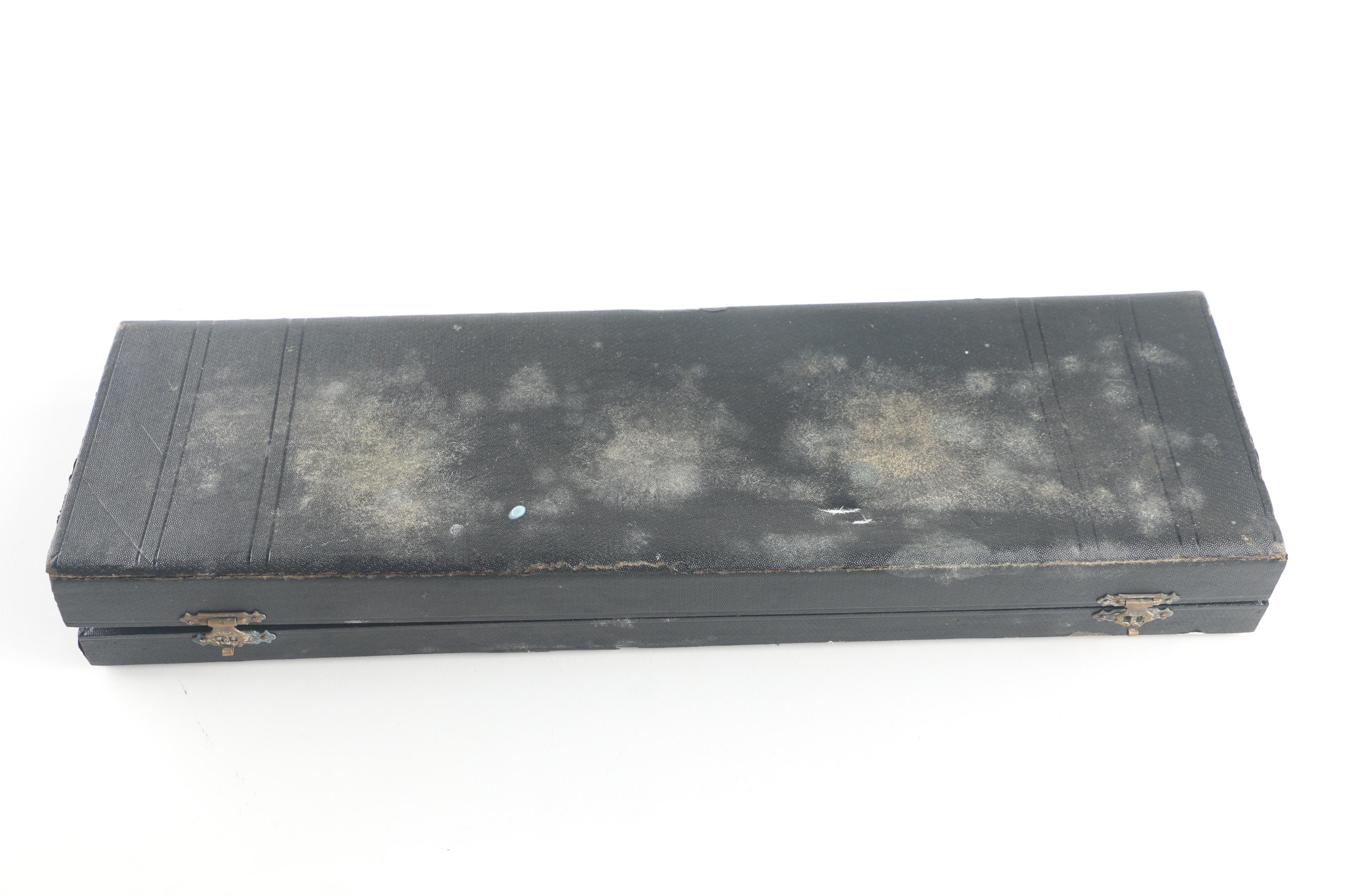 Franz Mosgau German 800 Silver Handled Fish Serving Set