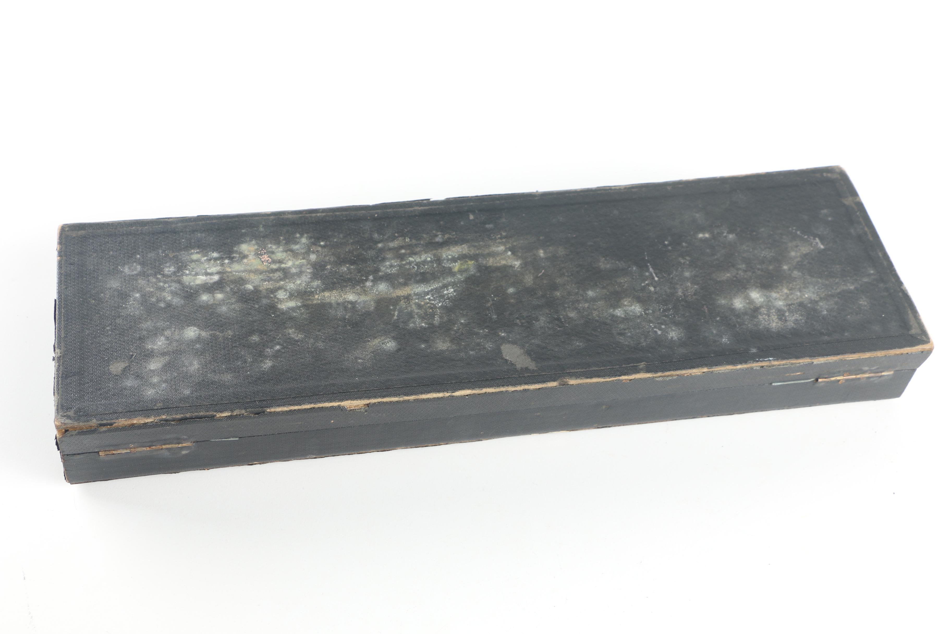 Franz Mosgau German 800 Silver Handled Fish Serving Set